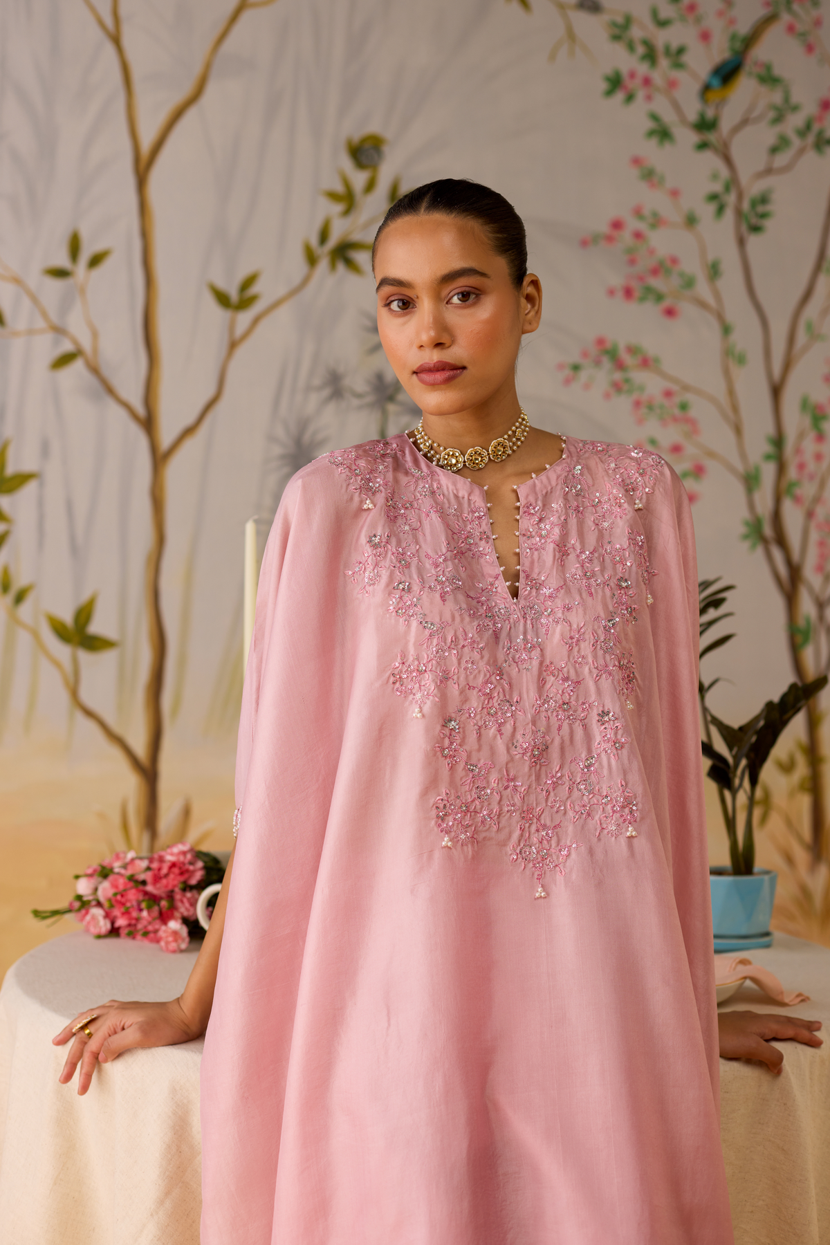 Liyana Kaftan Set