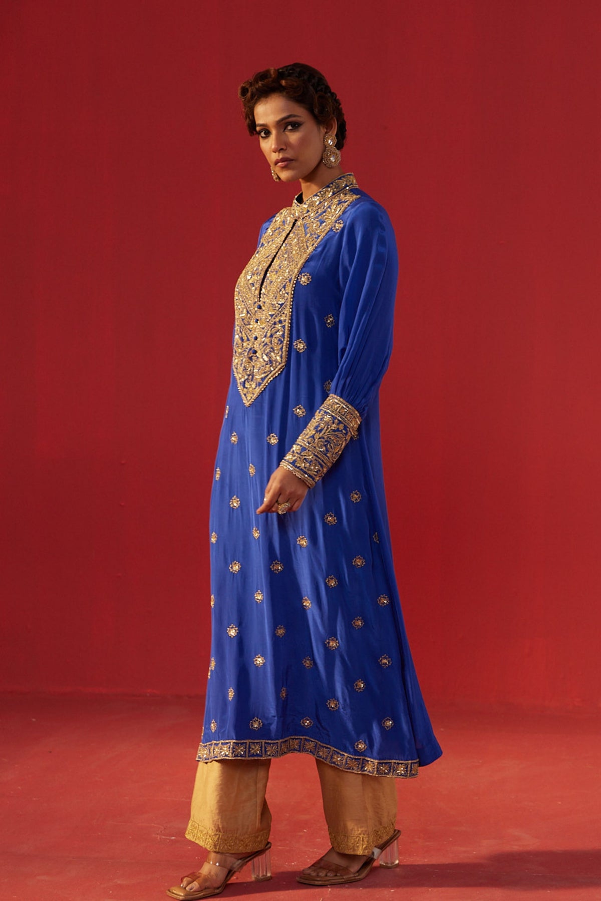 Royal Blue Kurta Set