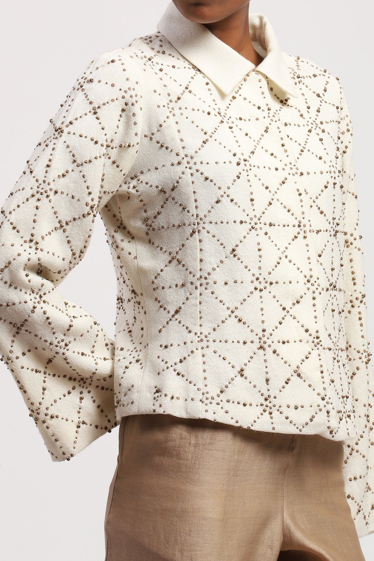 Embroidered Jaali Jacket