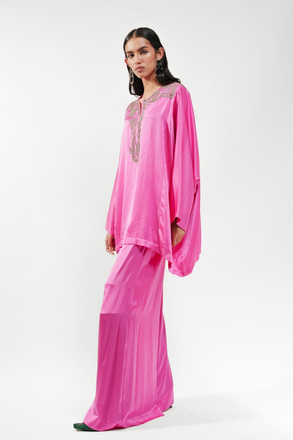 Fuchsia Tailored Tunic