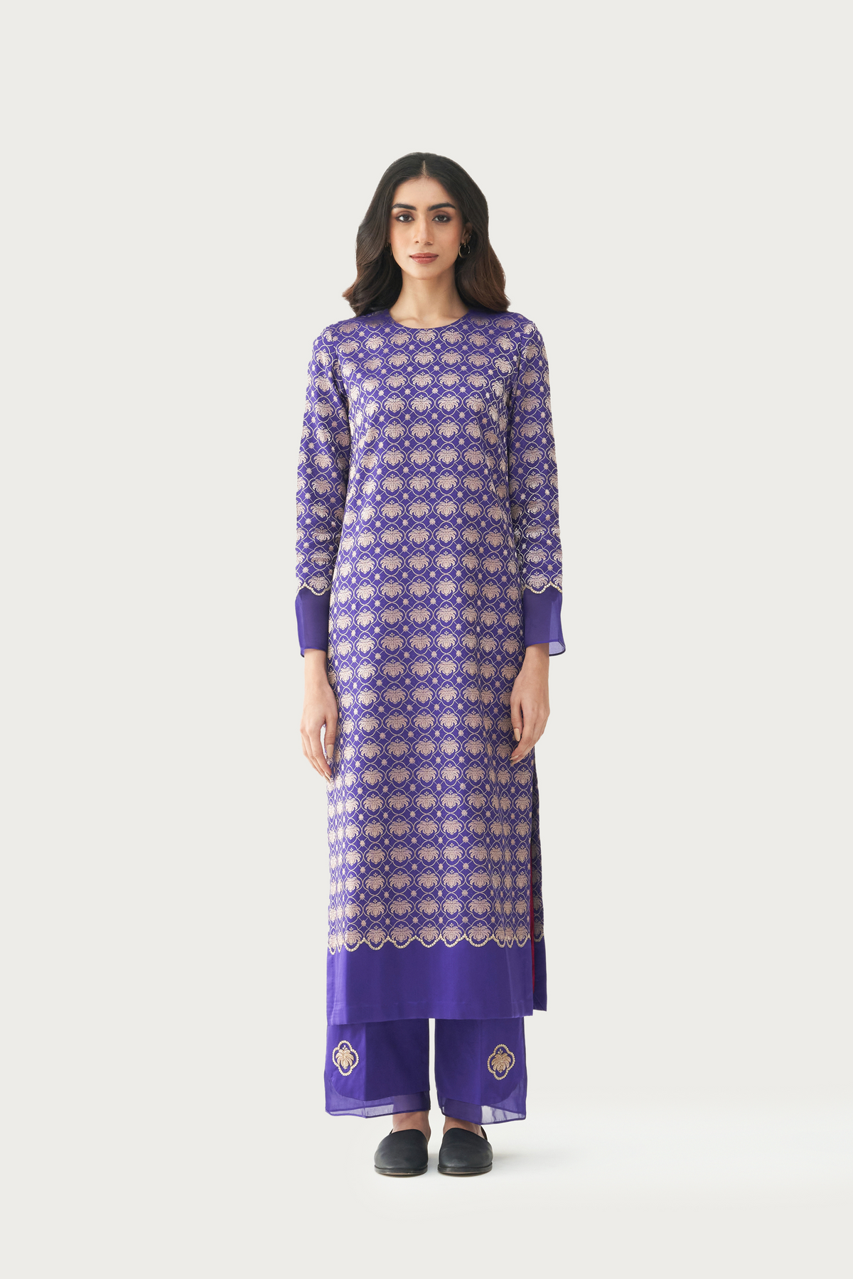 Jamun kurta pant set