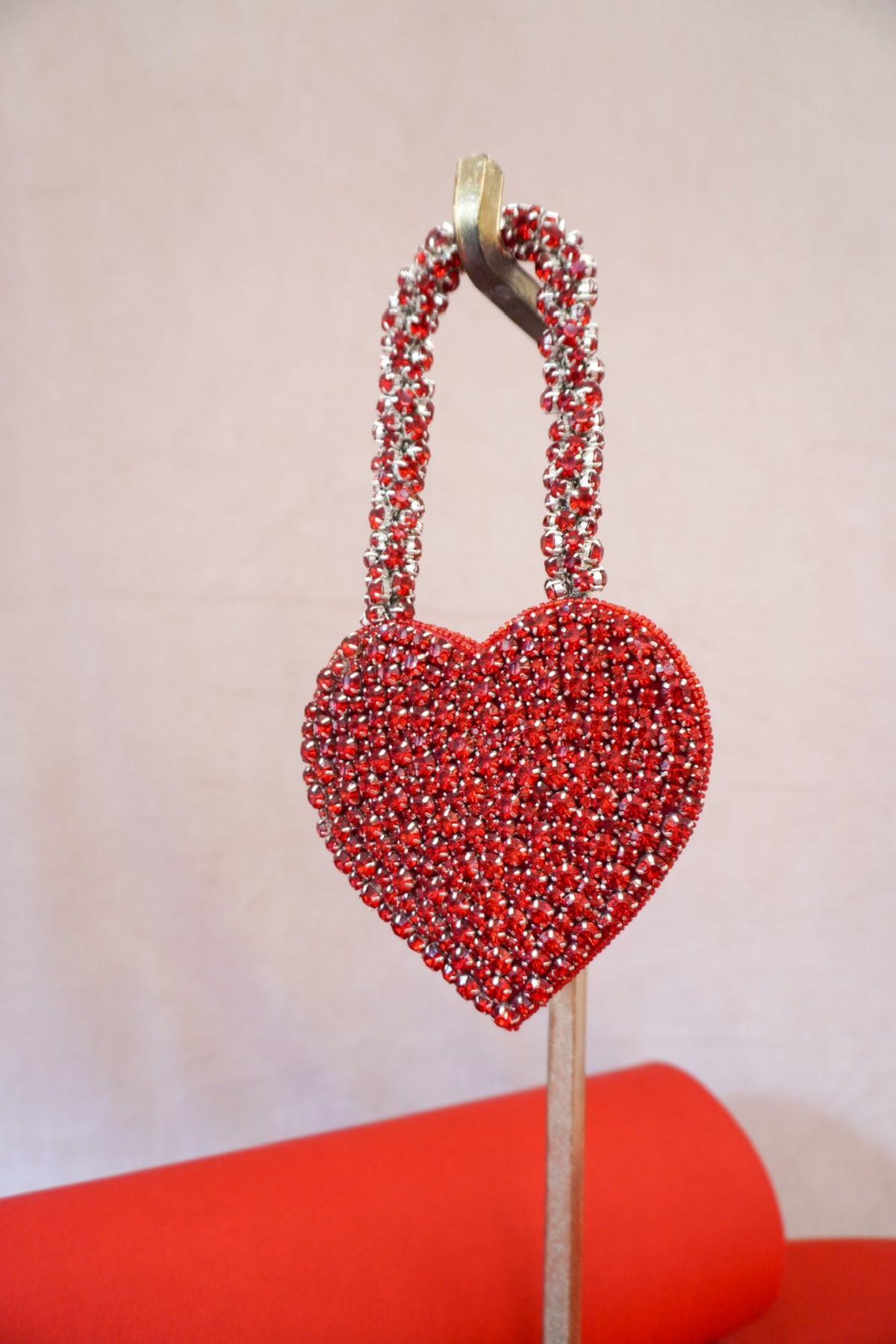 Heart Bag Red