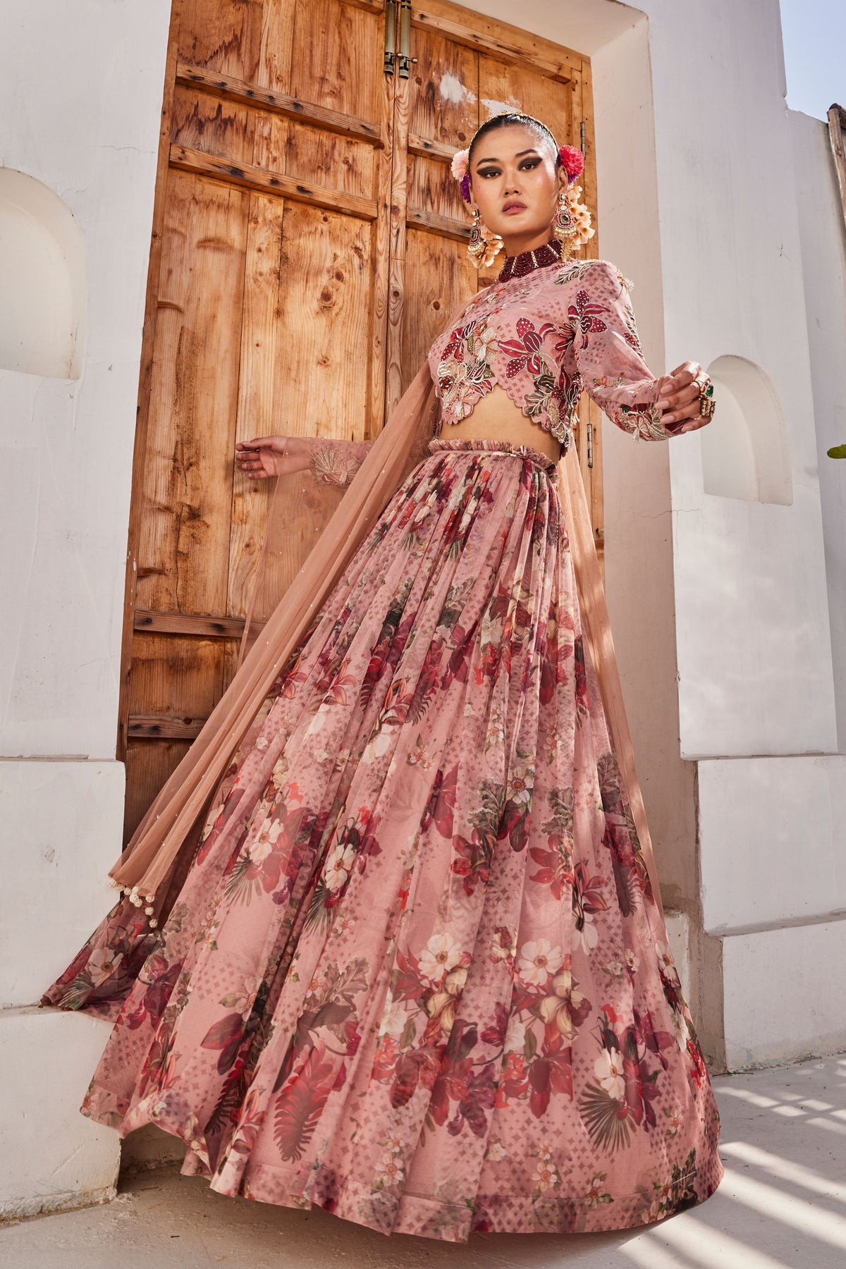 Saanjh Lehenga Set