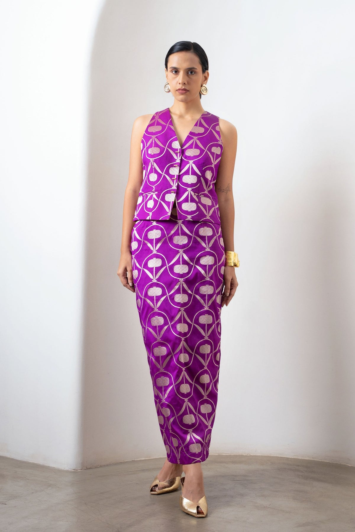 Jamun Skirt Set