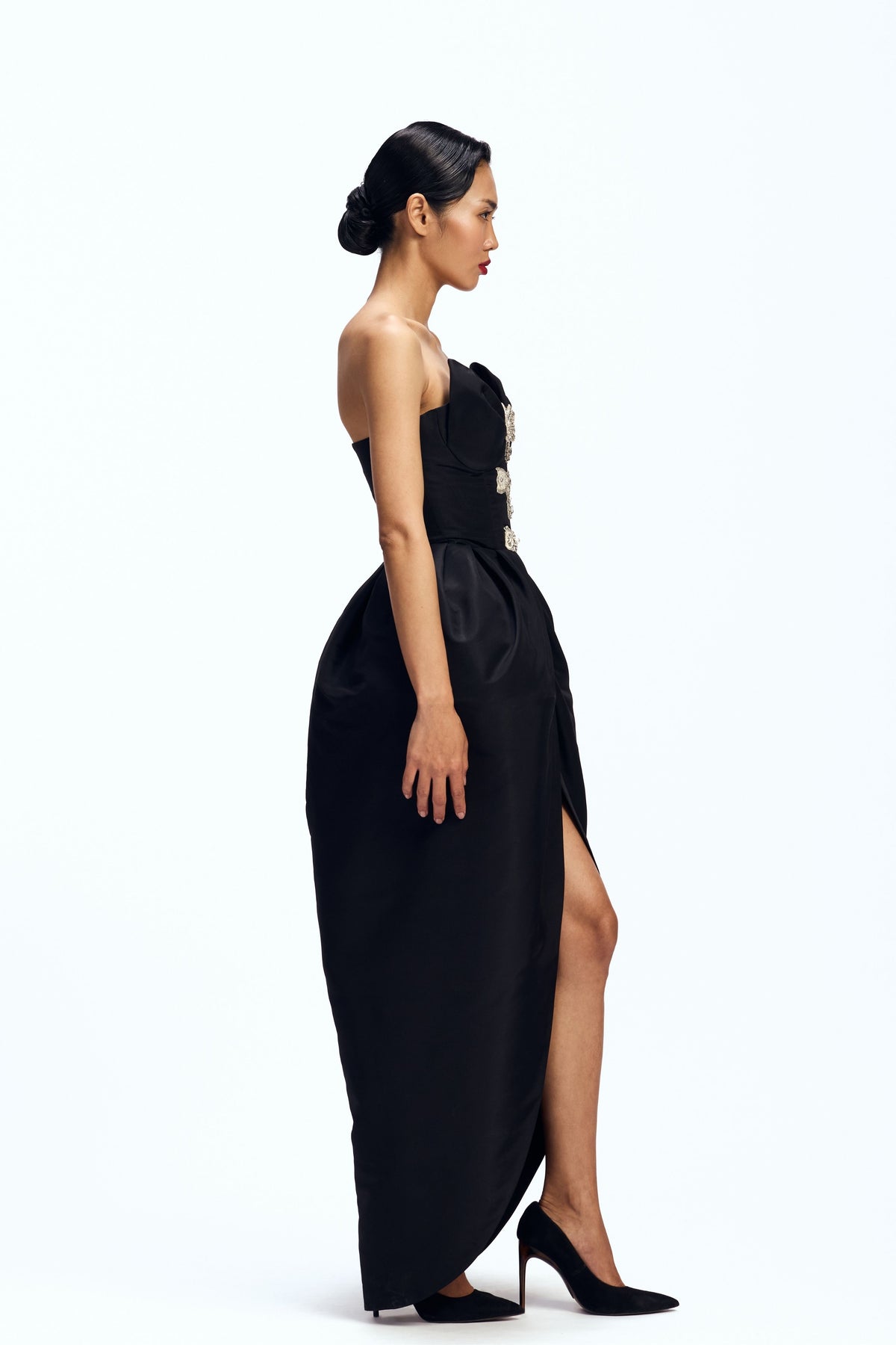 Sculpted Strapless Dress
