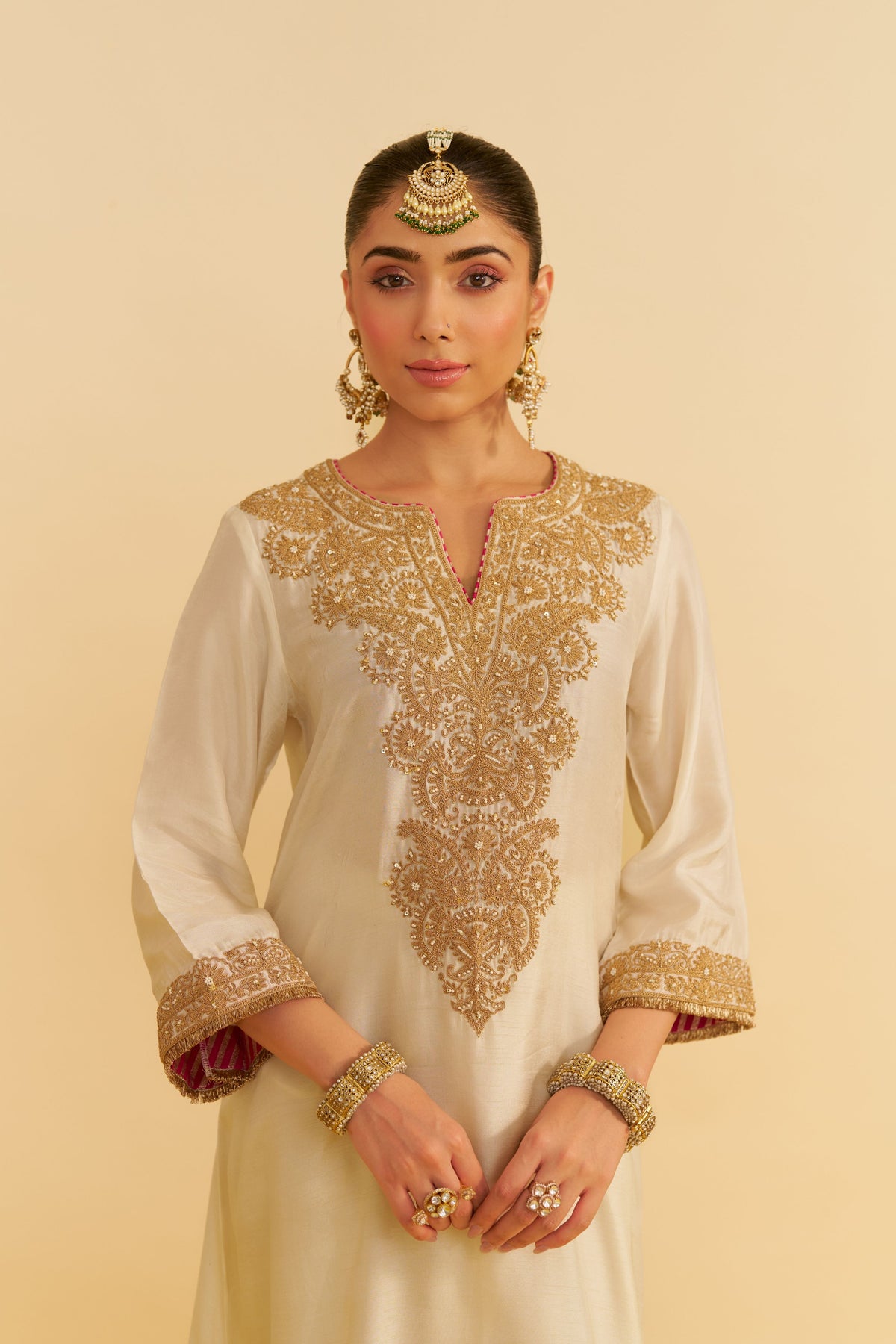 Hiba Ivory Salwar Set