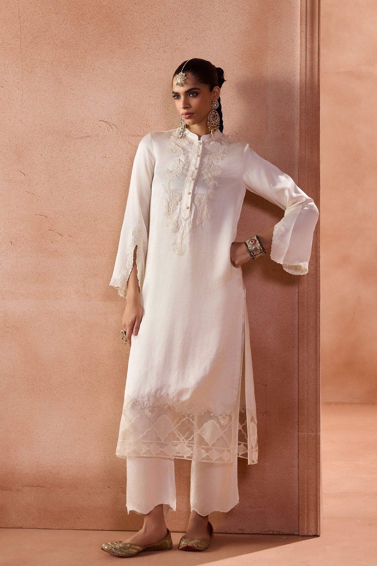 Ivory Dori Kurta Set