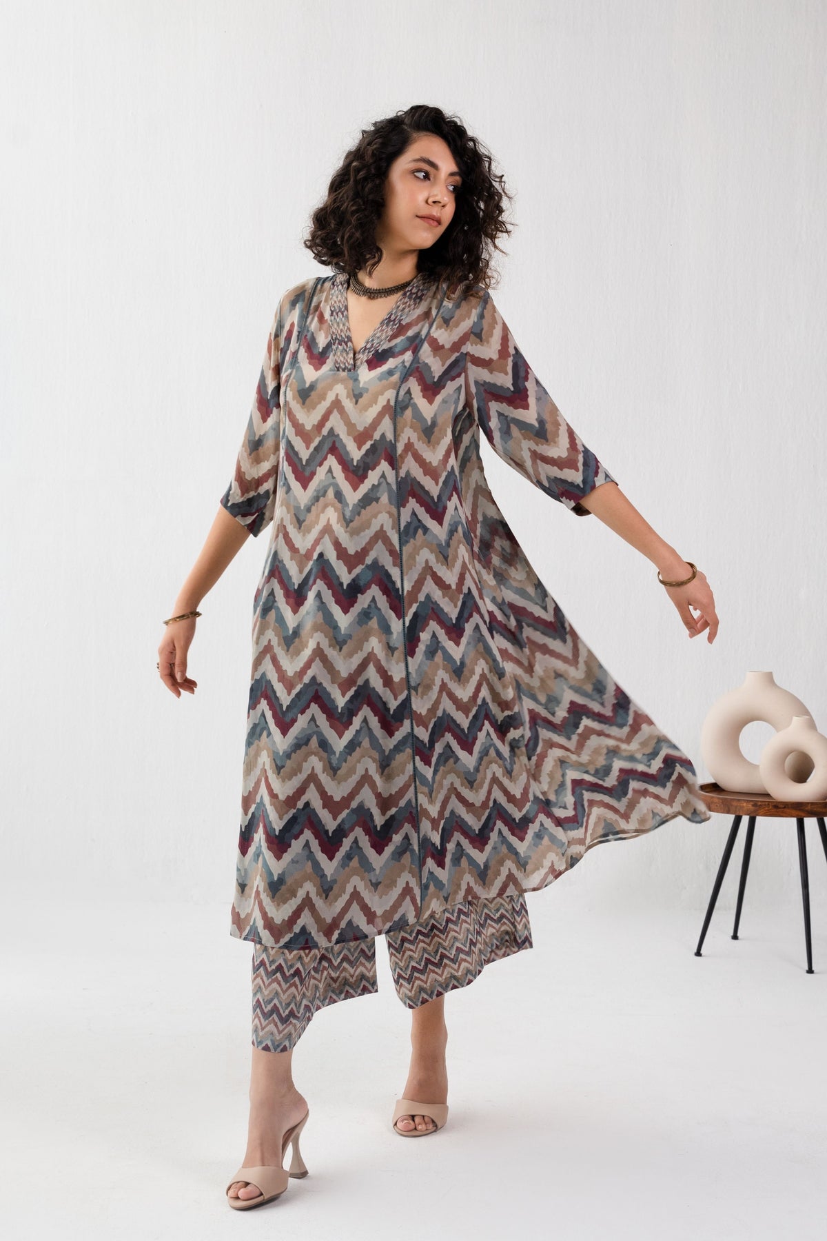 Thea Grey Kurta