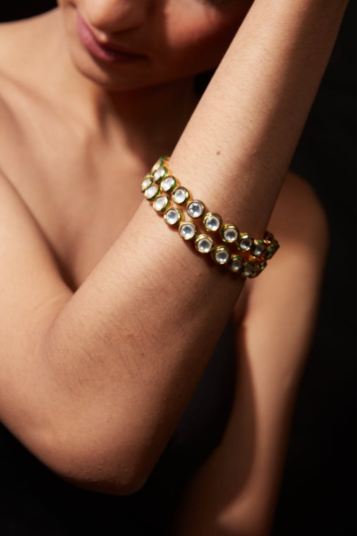 Polki Pair of Bangles