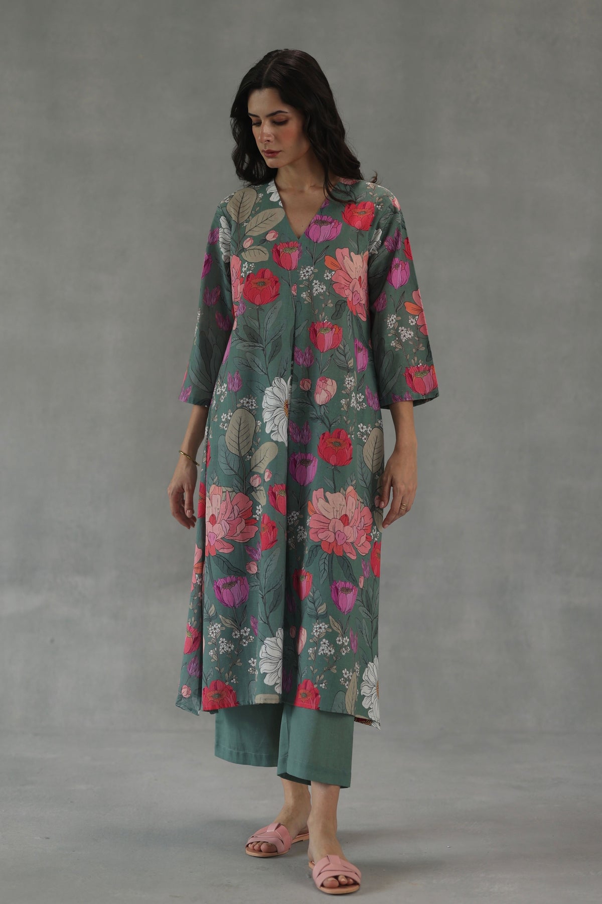 Roseate Kurta Set