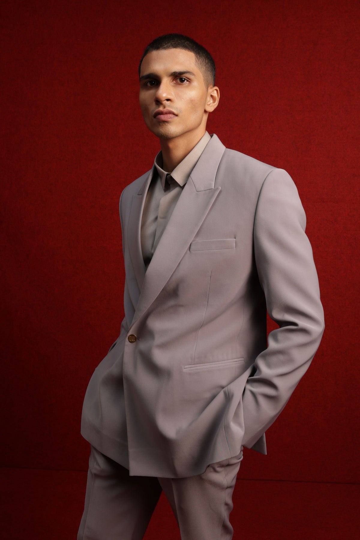 Grey Suit Set