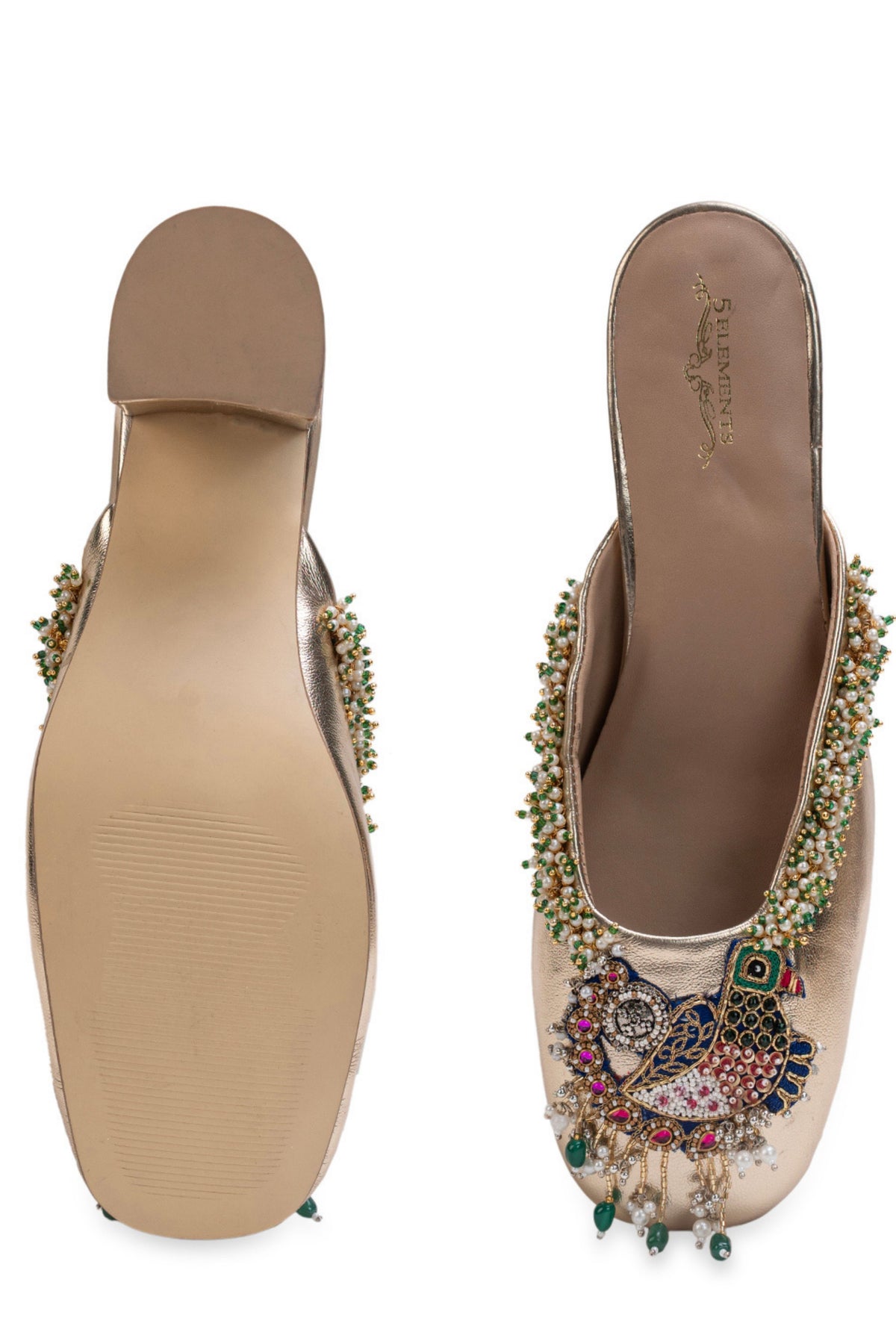Neel Mayuri Mule Heels