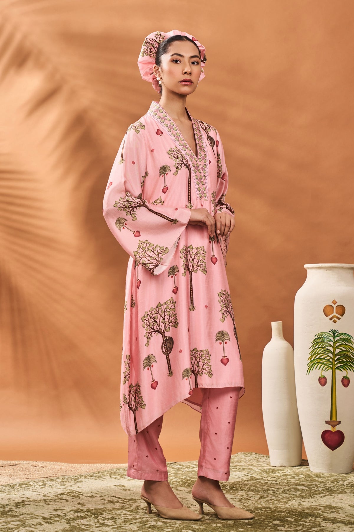 Pink Wildscape Tunic Set