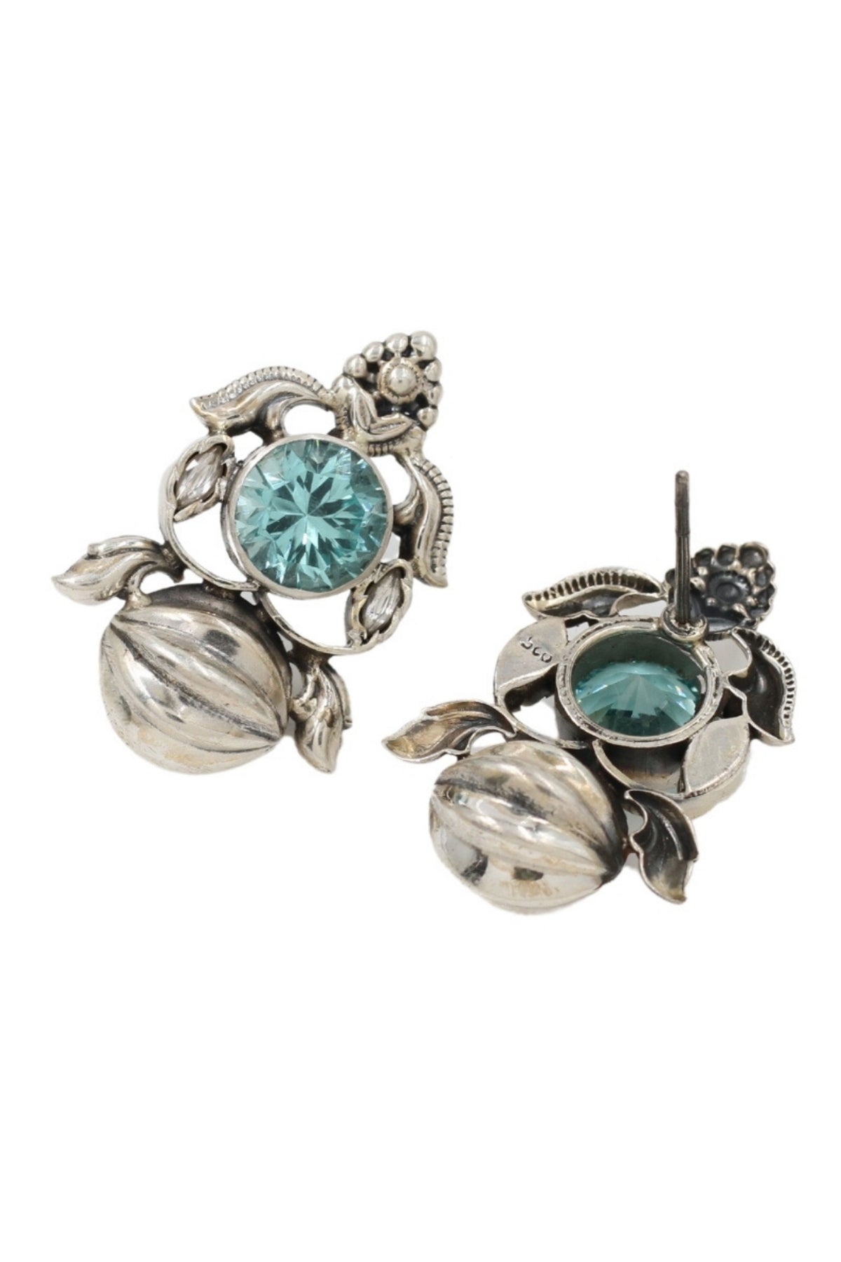 Artisan Craftsmanship Silver Earrings