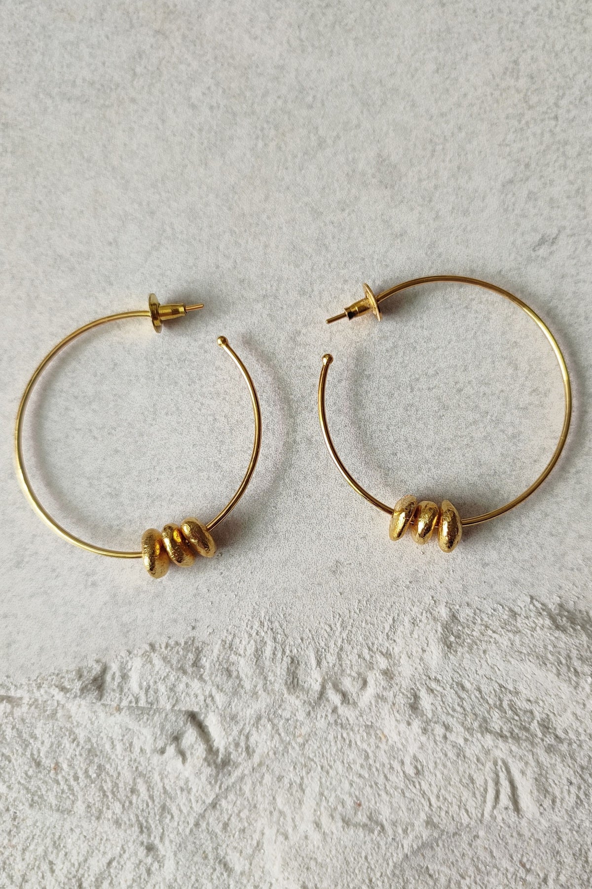 Alen Golden Earrings Set