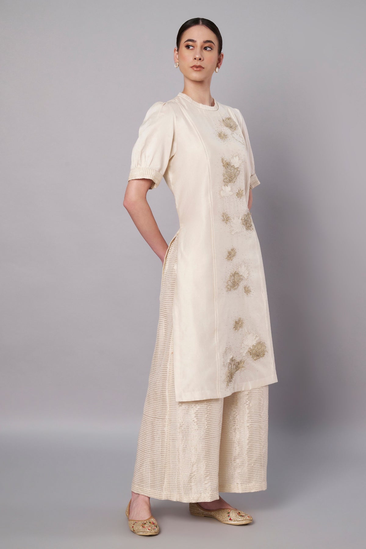 Aurora Ivory Kurta Set