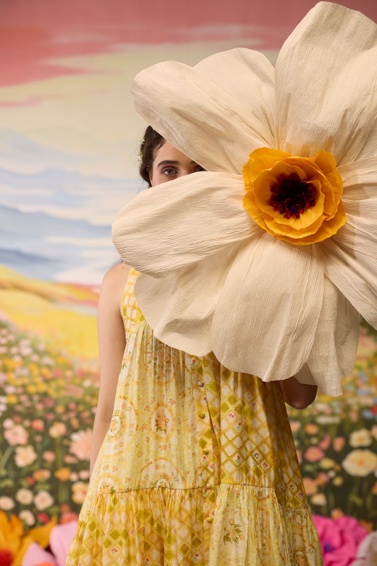 Sunray Floral Dress