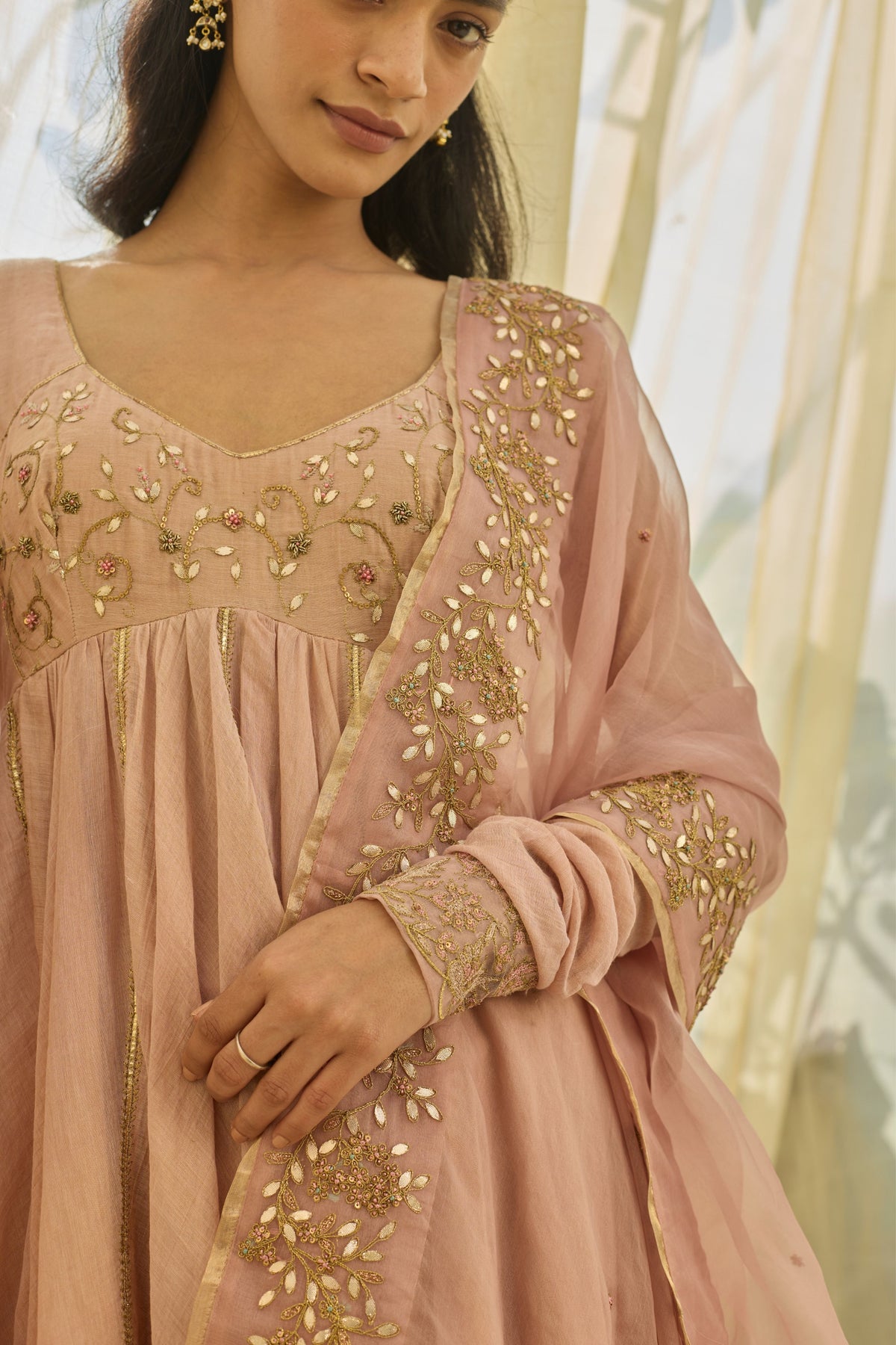 Niyaz Anarkali Set