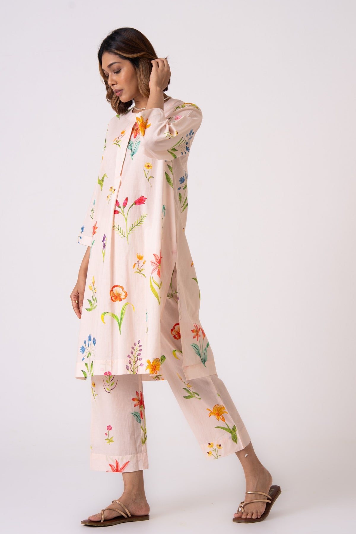 Luma Fresh Floral Kurta Set