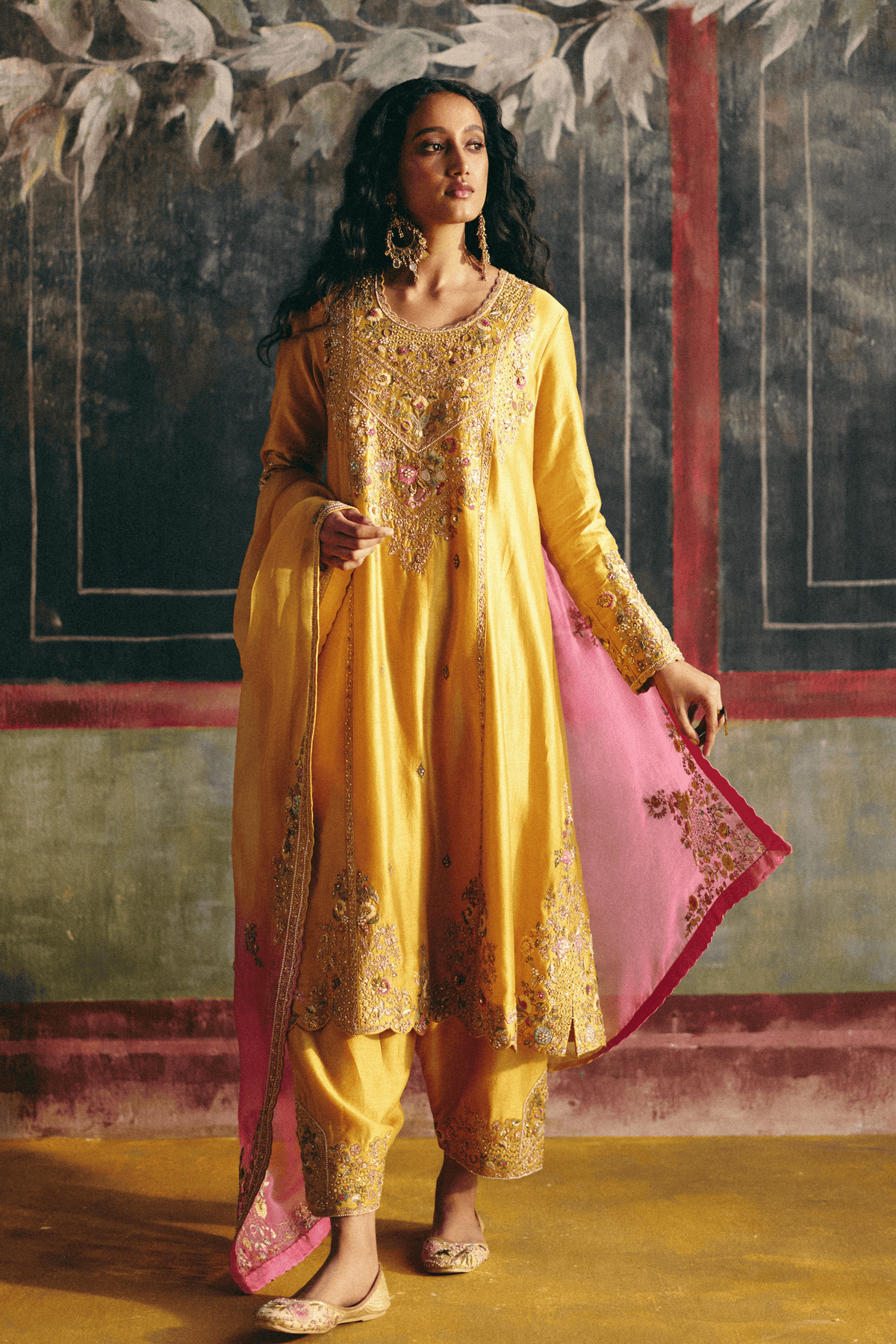 Yellow Phiran Set