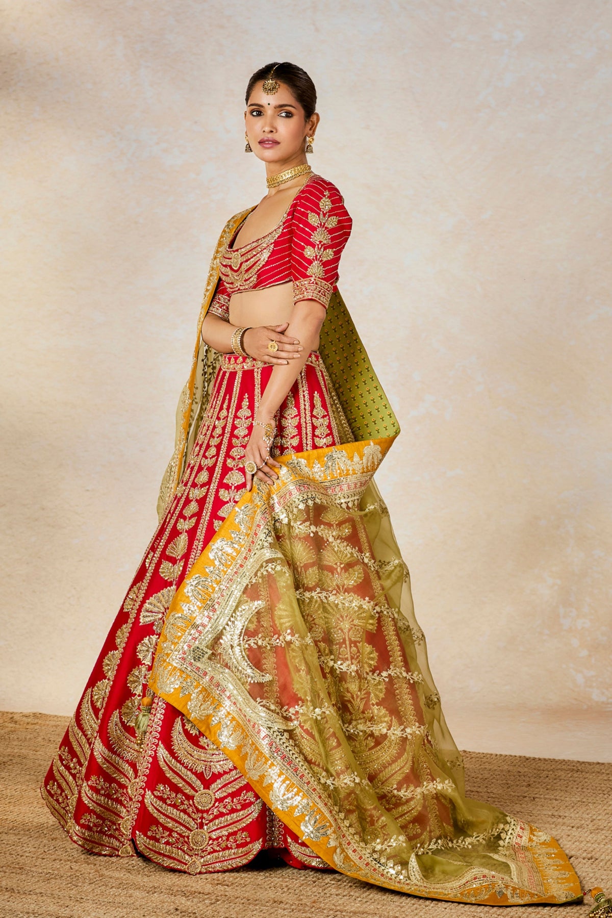 The Badami Halwa Lehenga Set