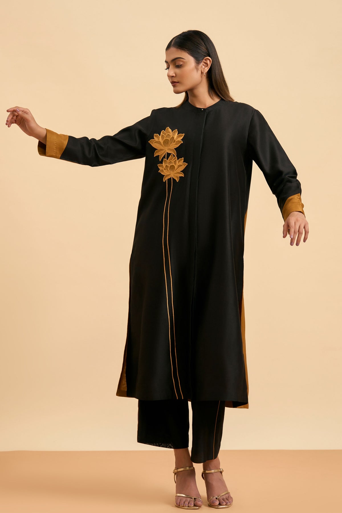 Black Gold Allure Suit Set