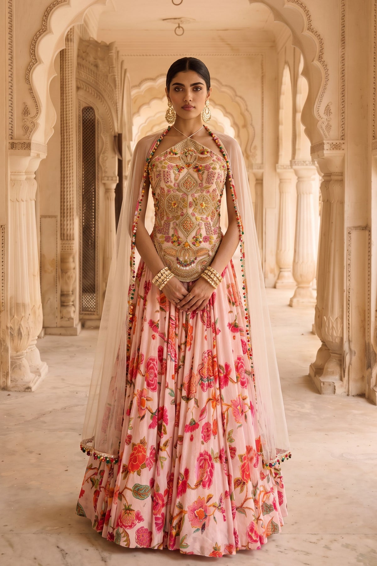 Gulmohar Lehenga Set