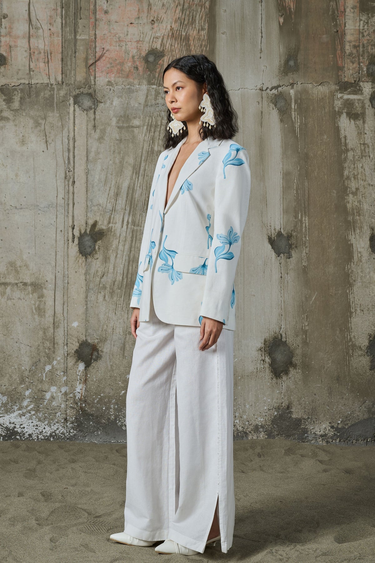 Moonlit Bloom Blazer