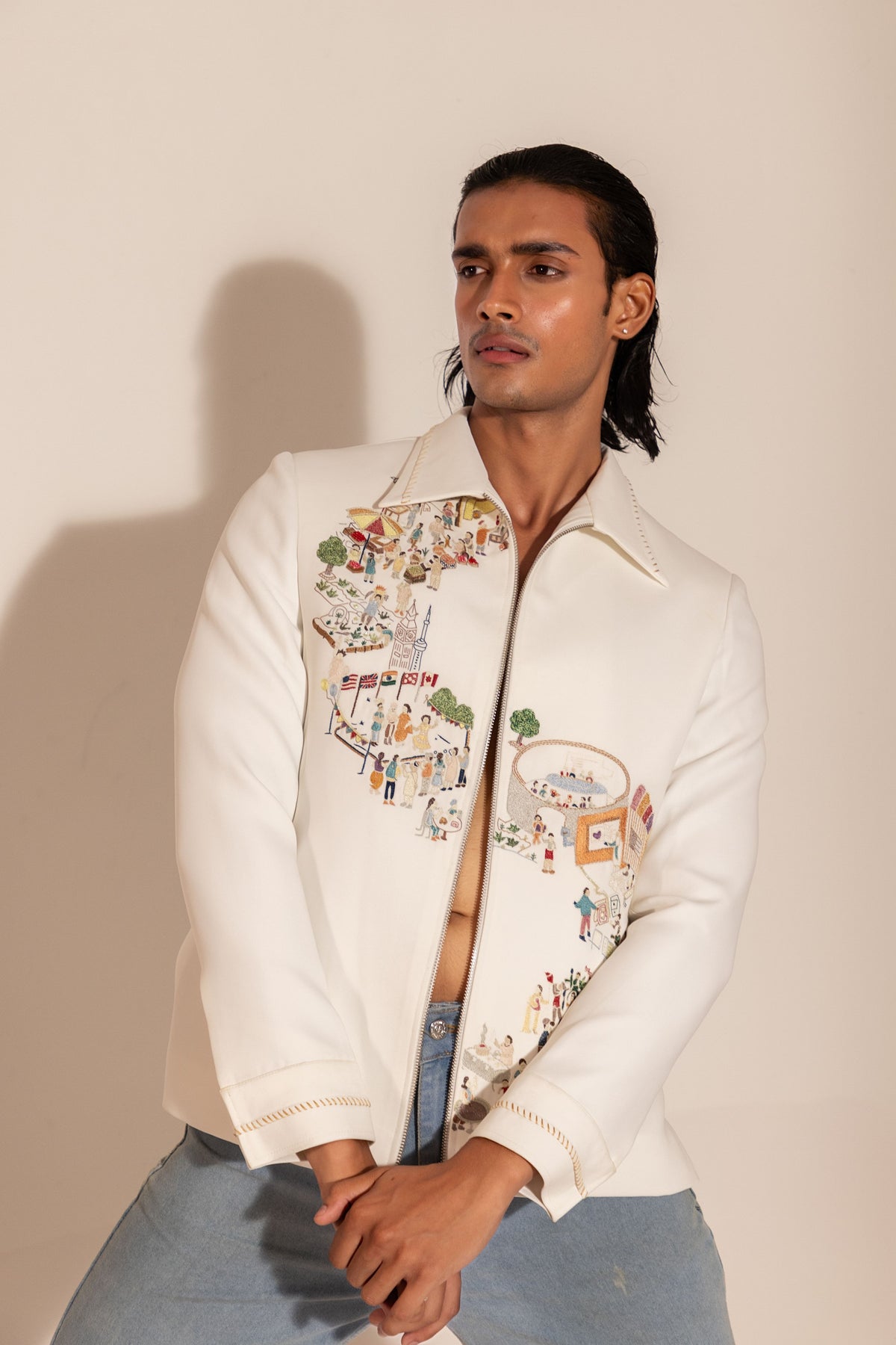 Farmstead Luxe Bomber Jacket