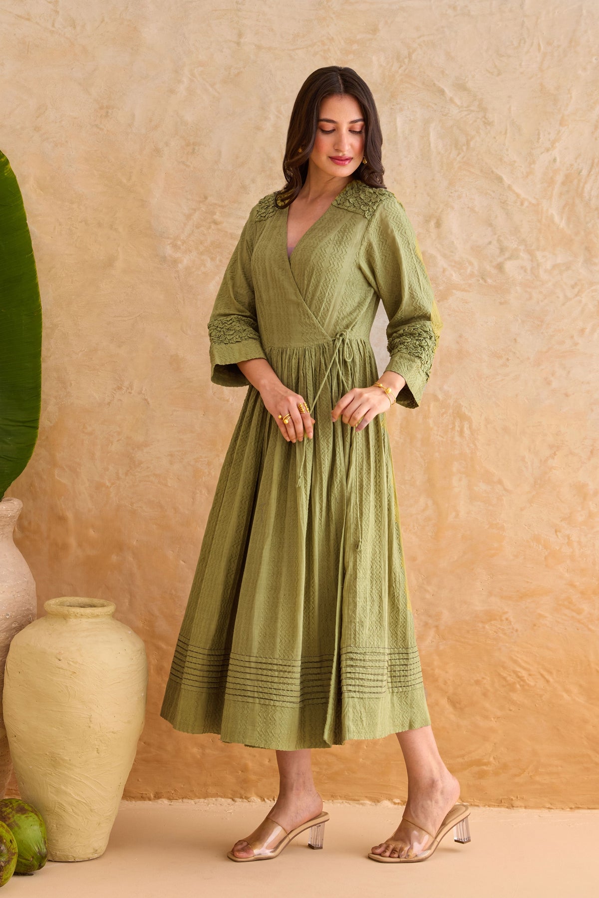 Olive Fern Dress