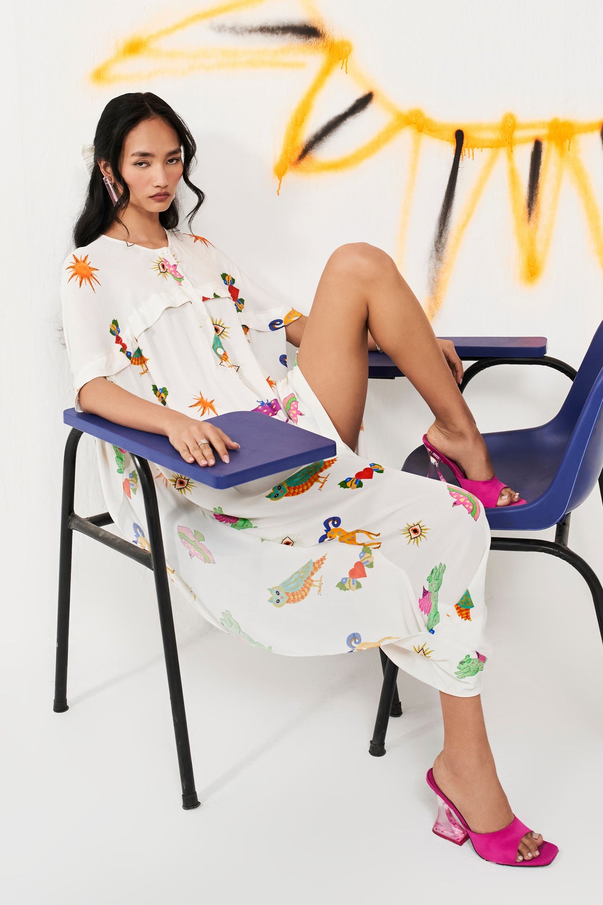 Ivory Zuri Dress