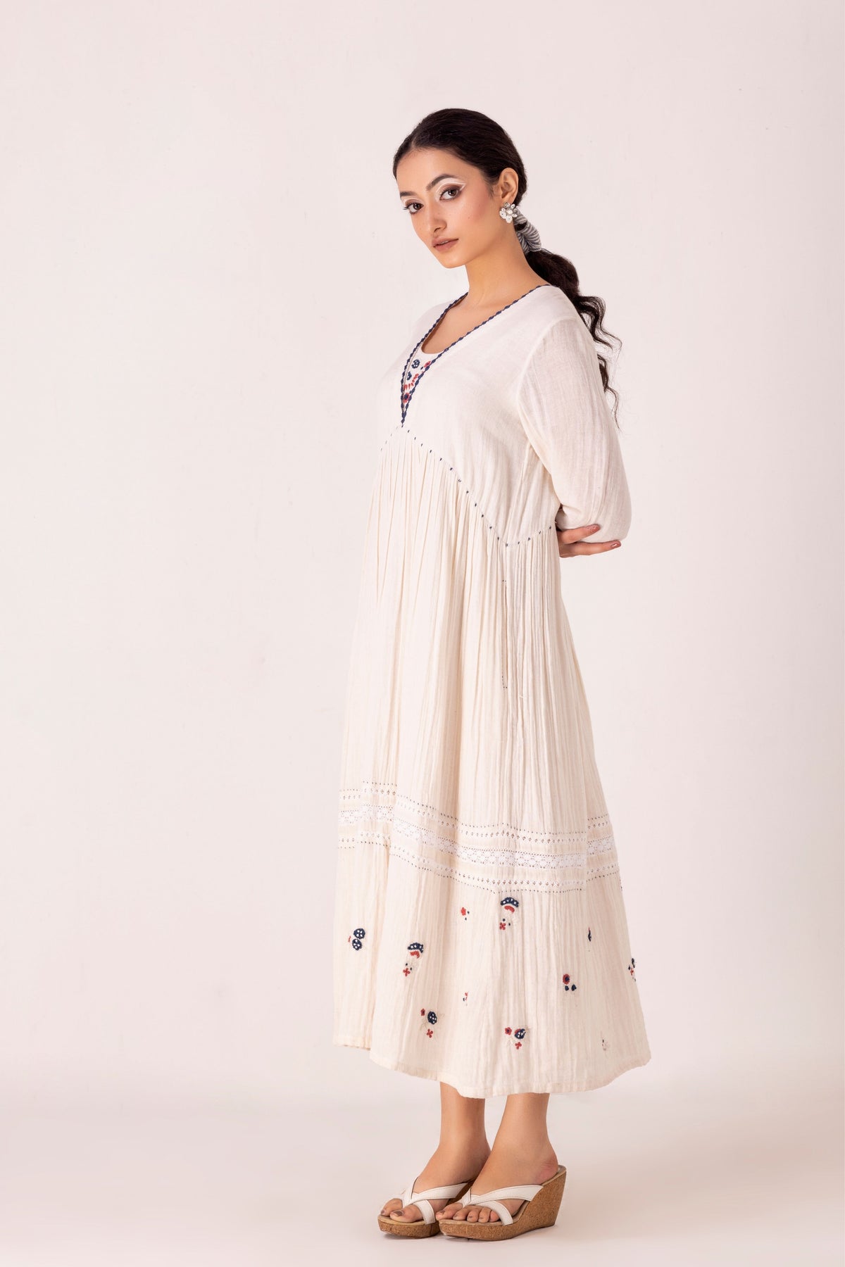 Urvi Off White Dress