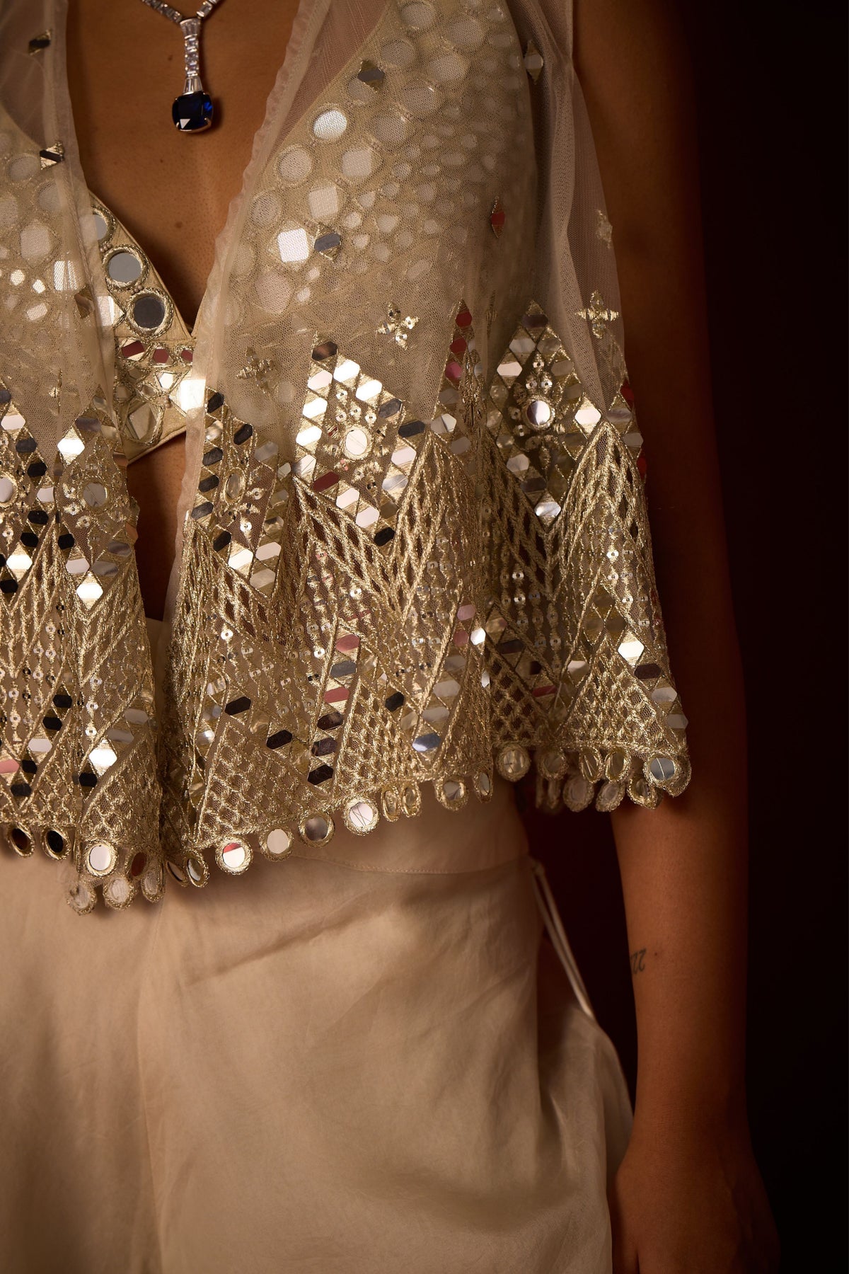 Asymmetrical Gilet Jacket