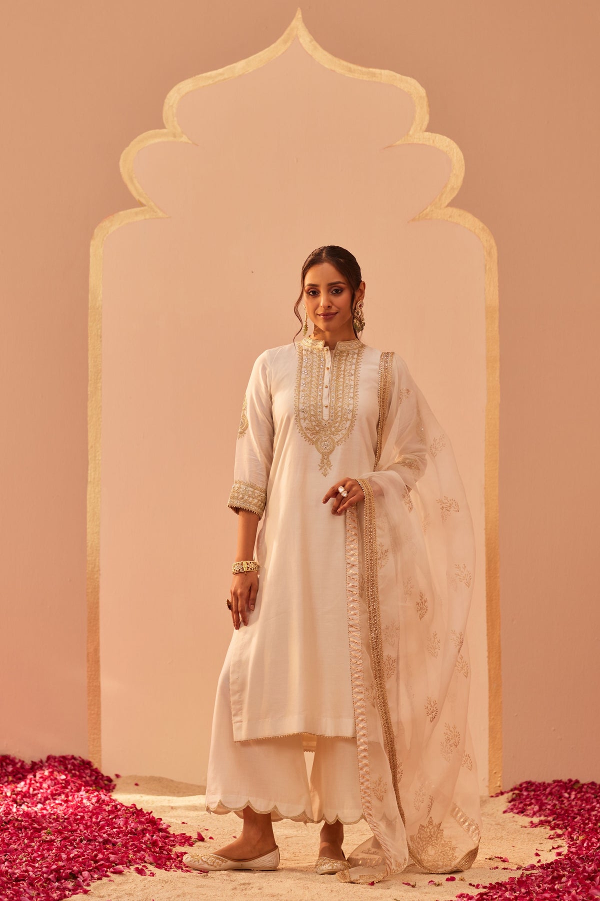 Zaniab Long Kurta Set
