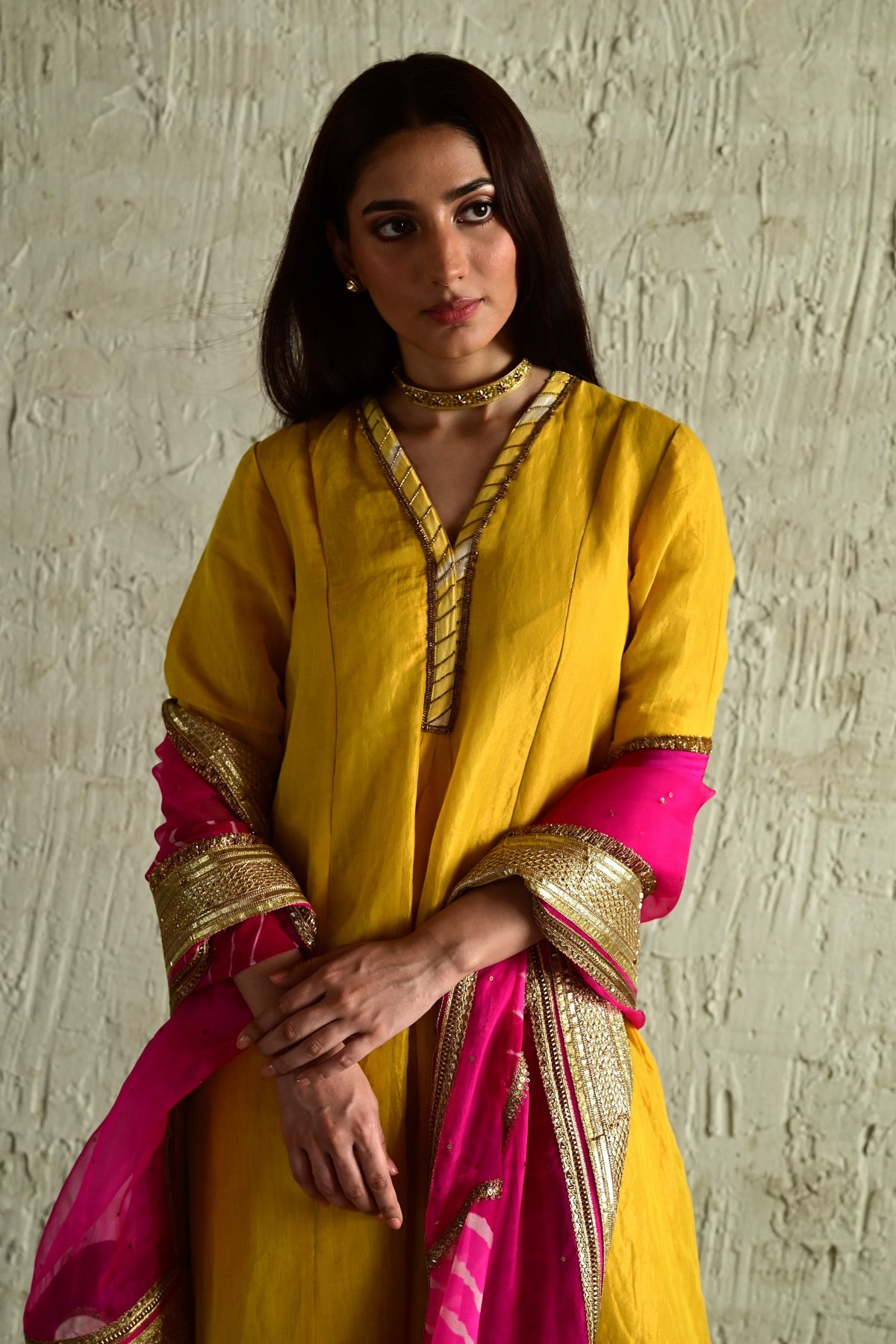 Ivory Lace Dupatta