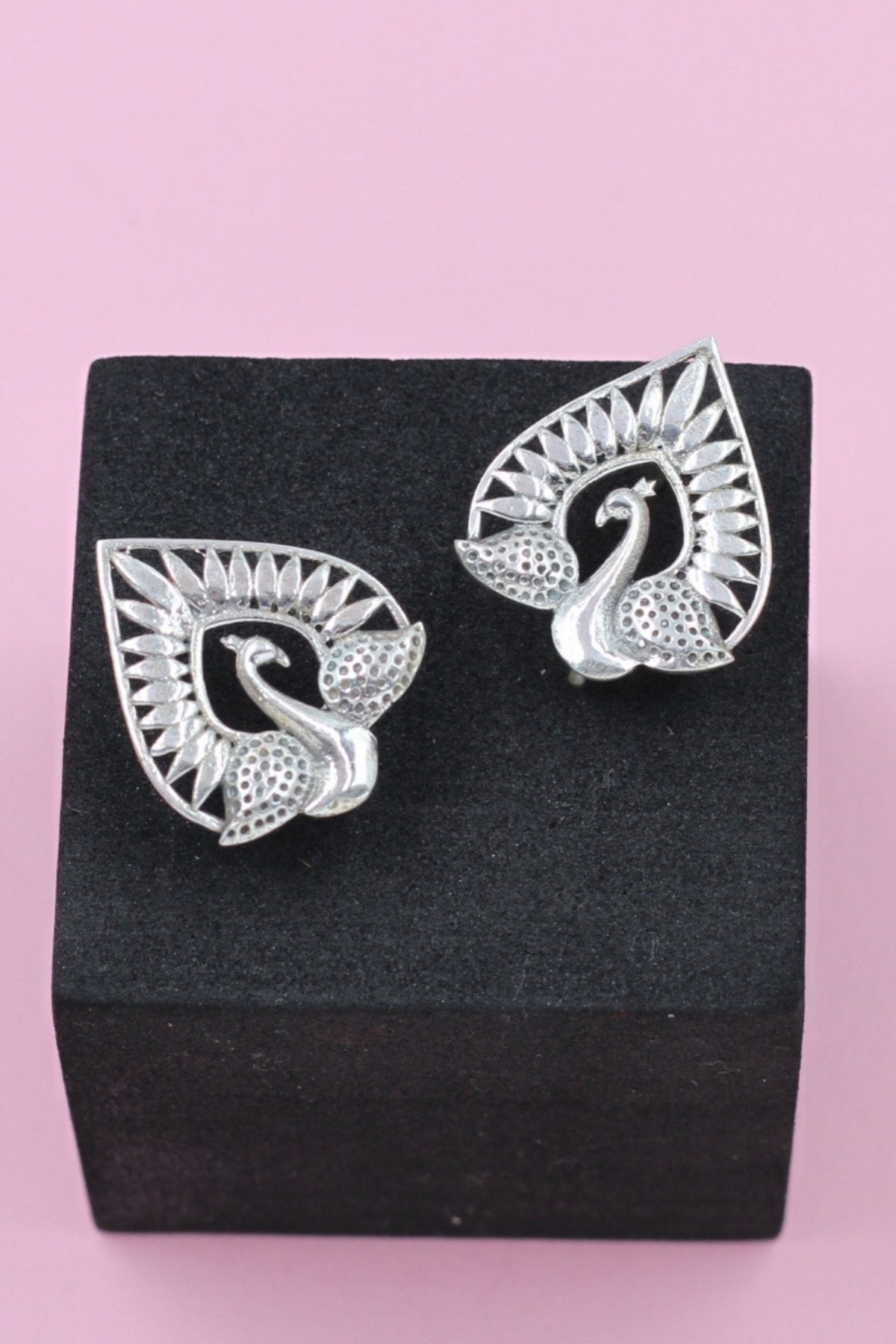 Handcrafted Earrings in Silver