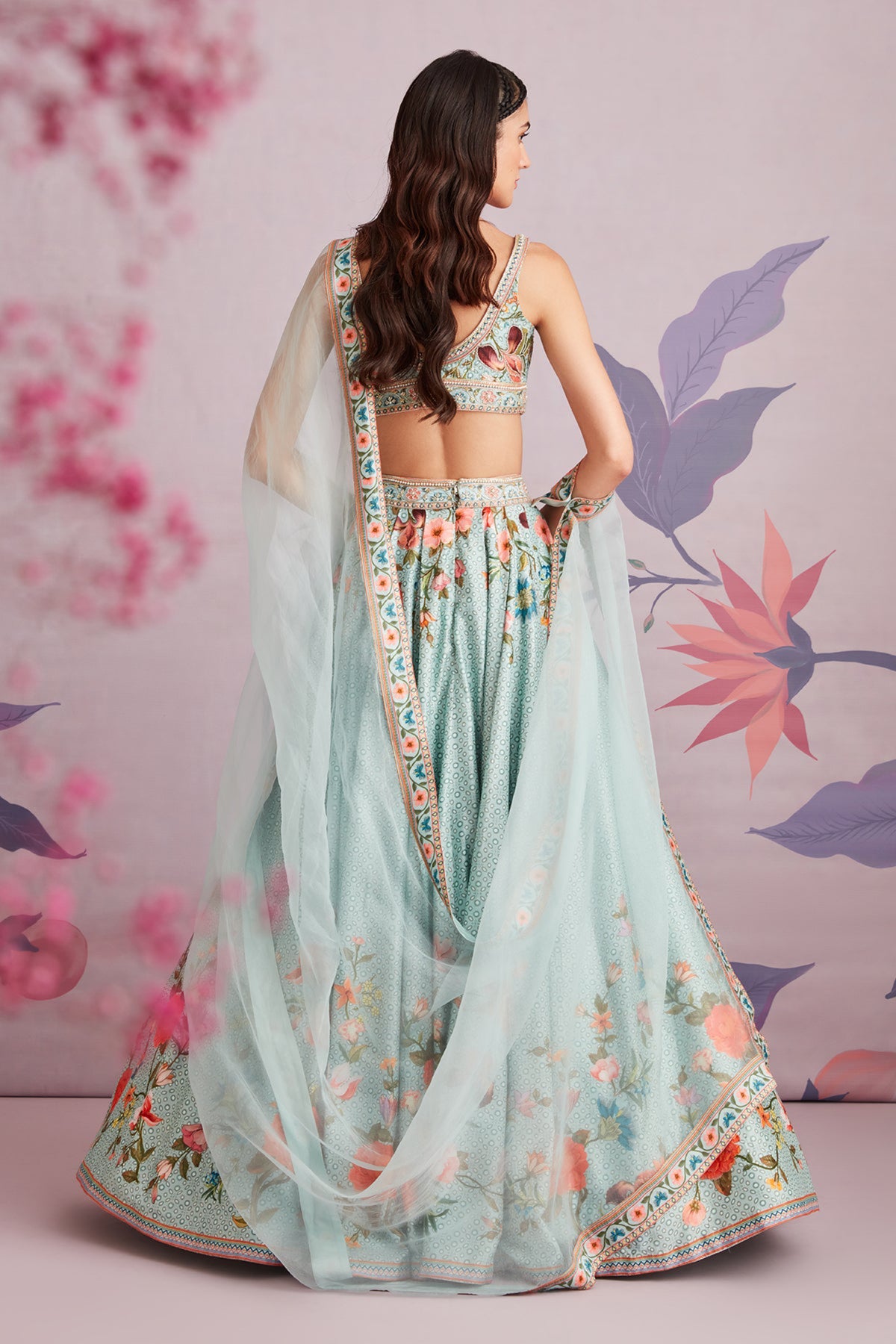 Delphine lehenga set