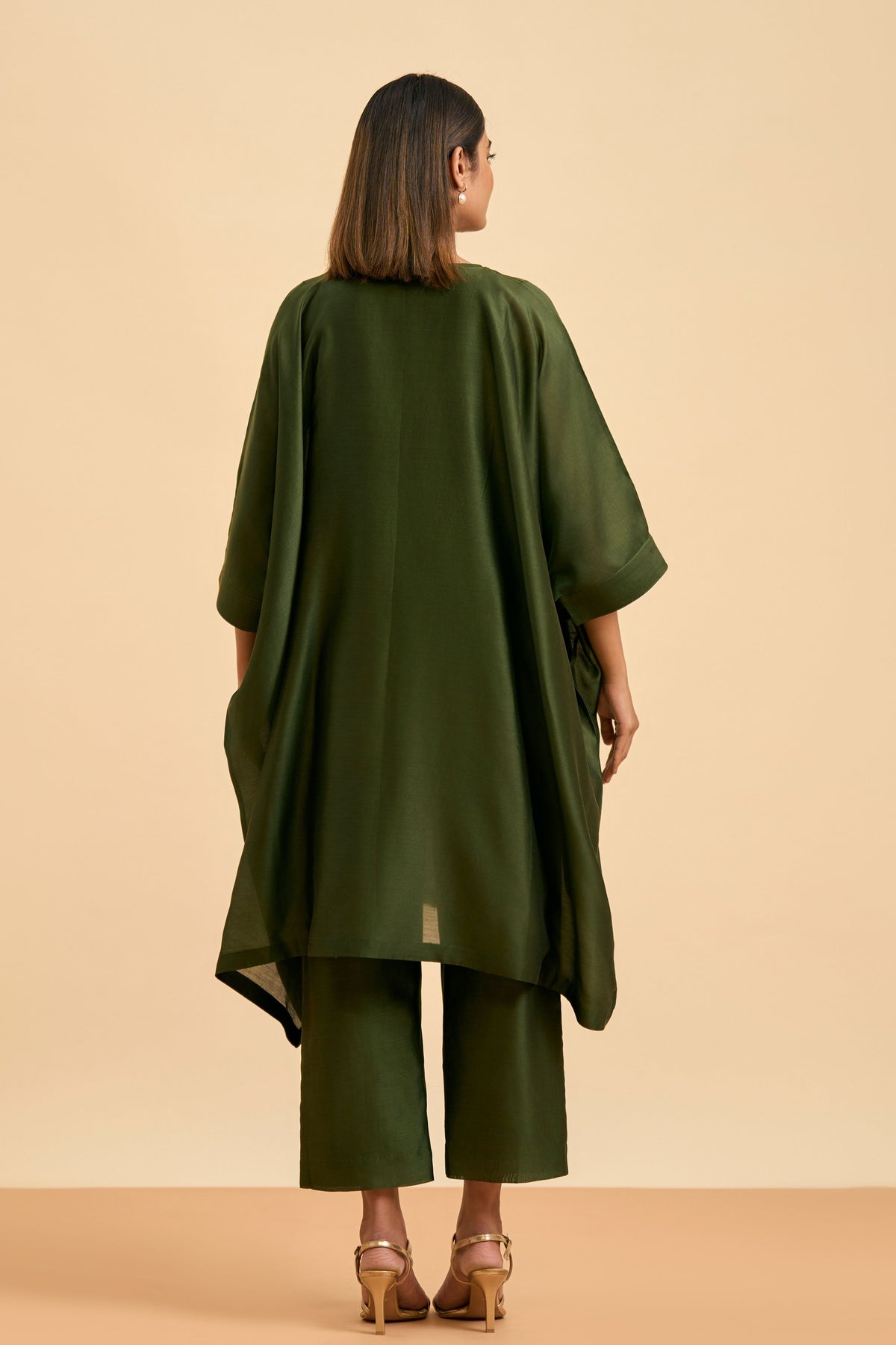 Olive Serenity Kaftan Set
