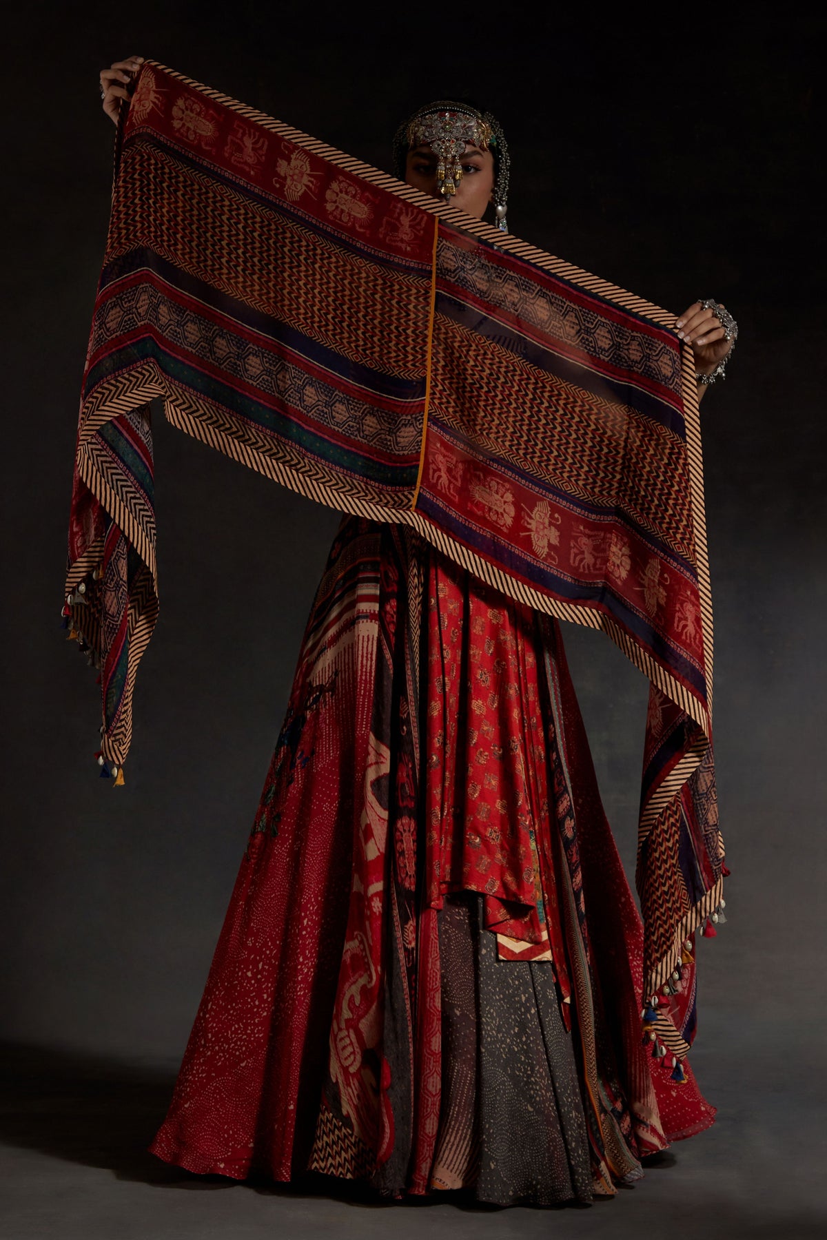 Sindoor Kama Blouse Set