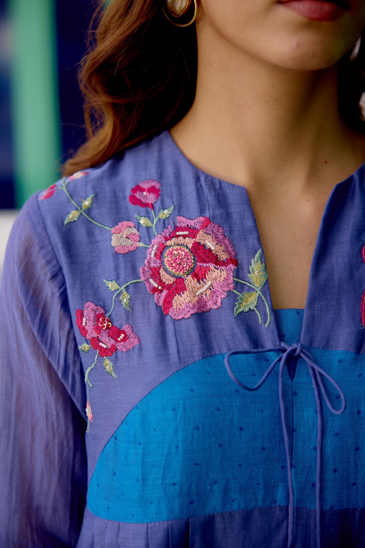 Blue Bloom & Sky Cord Set