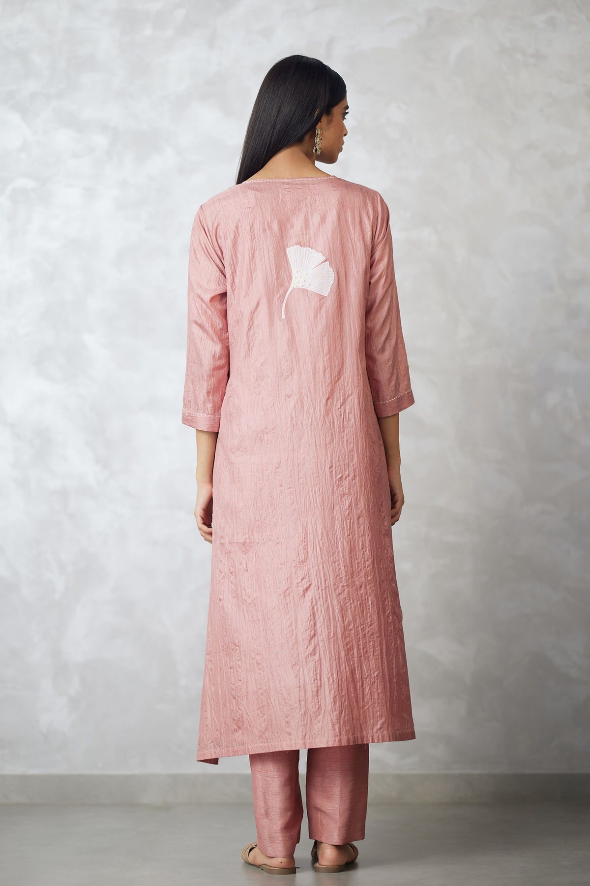 Old Rose Straight Kurta