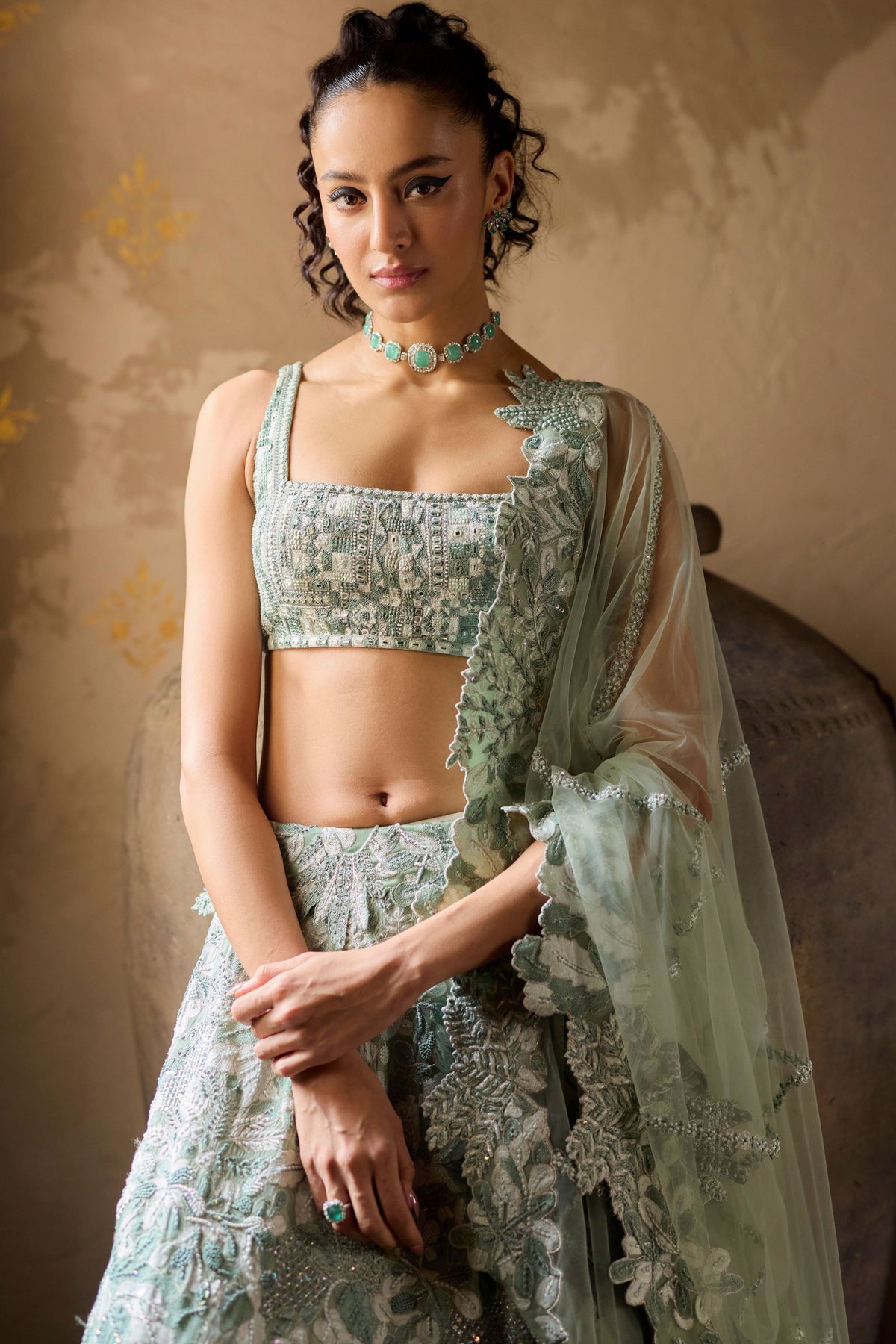 Vridi Lehenga Set