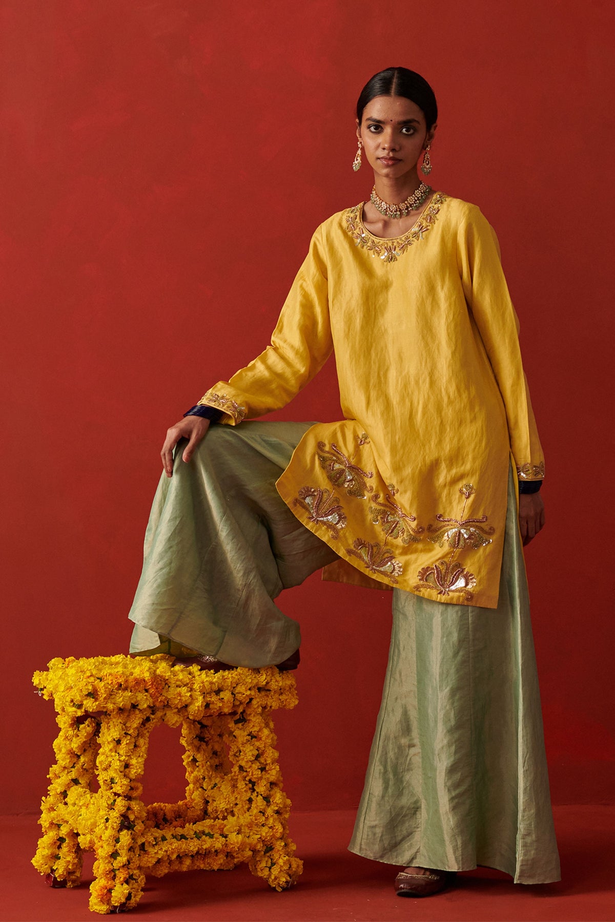 Rohi Zoey Sharara Set