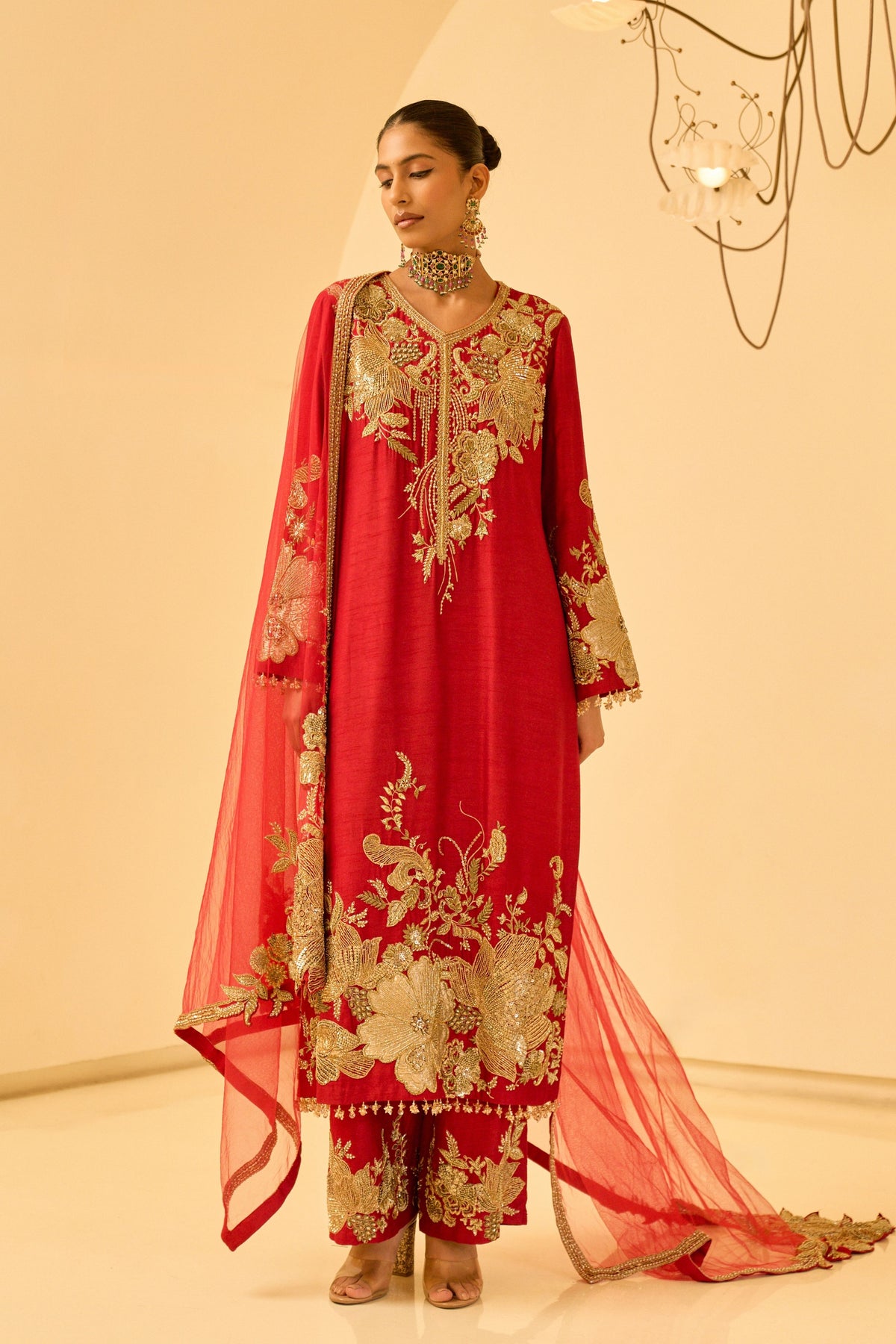 Floral Kurta Set