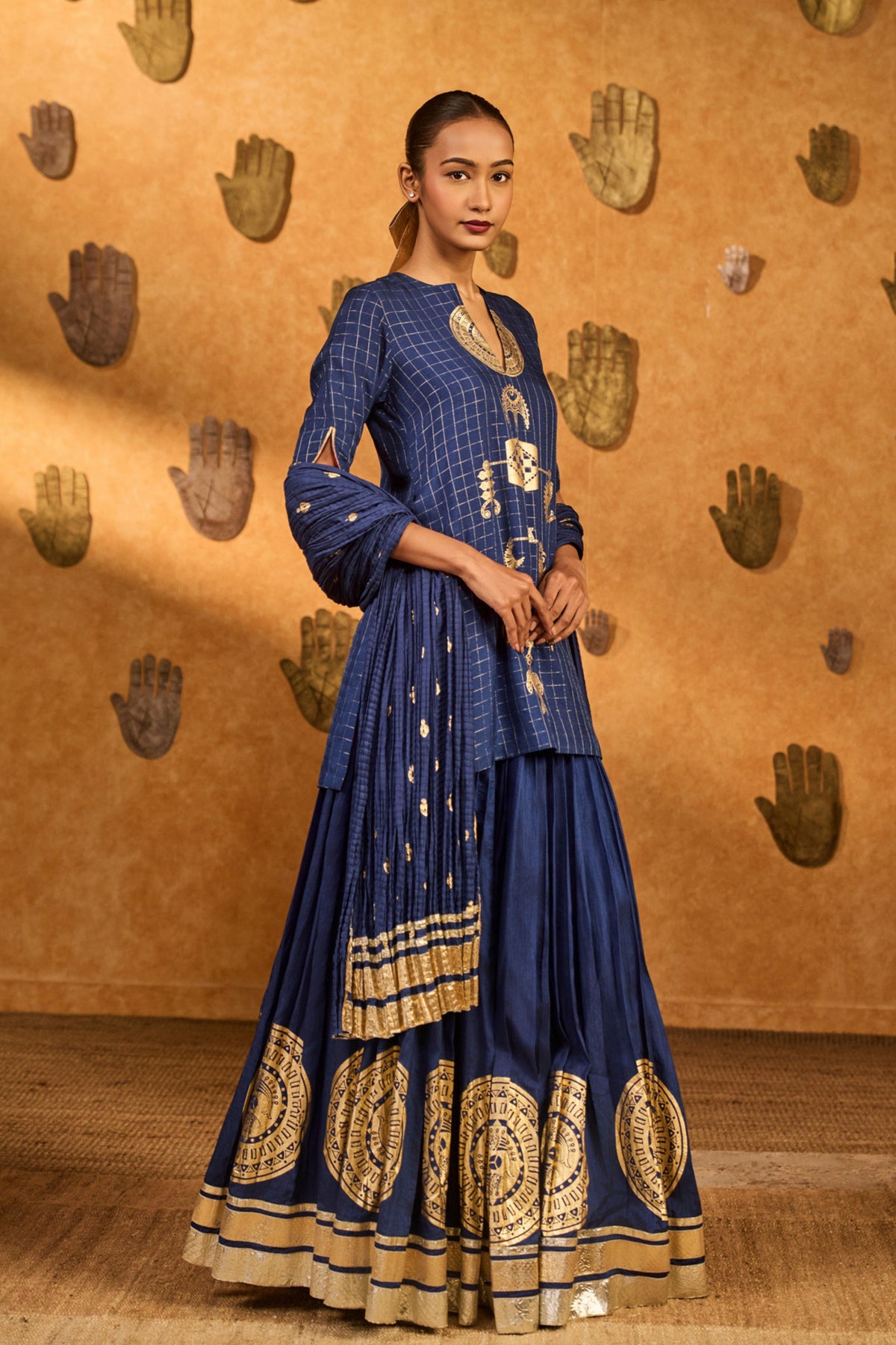 Sapphire Moonfish Skirt Set