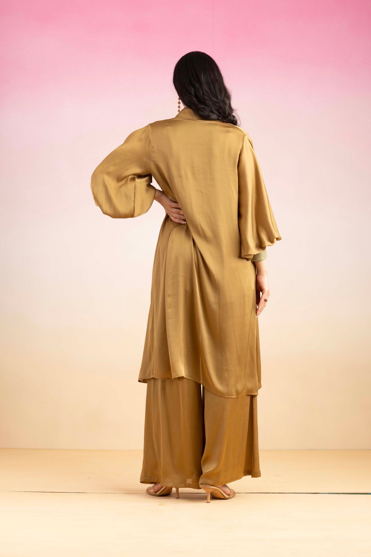 Kajal Gold Co-Ord Set