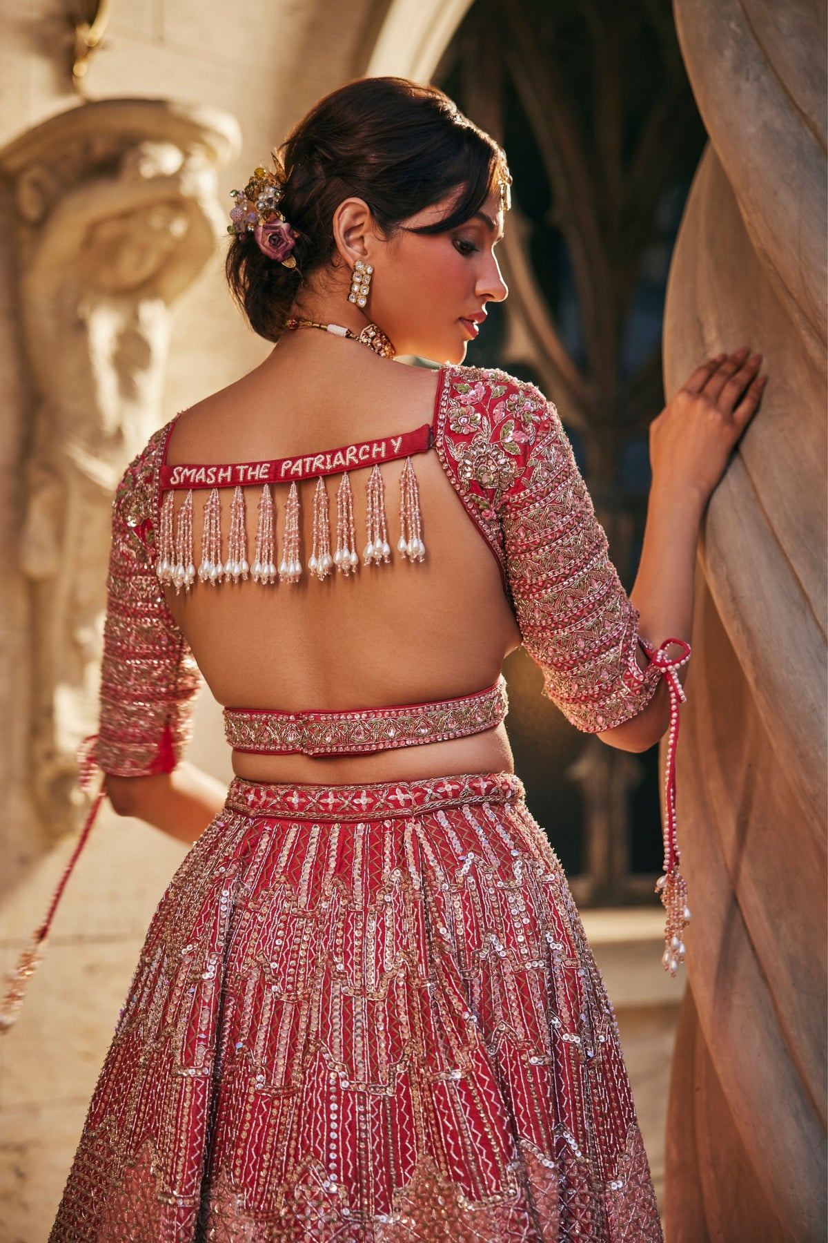 Smash Patriarchy Lehenga Set