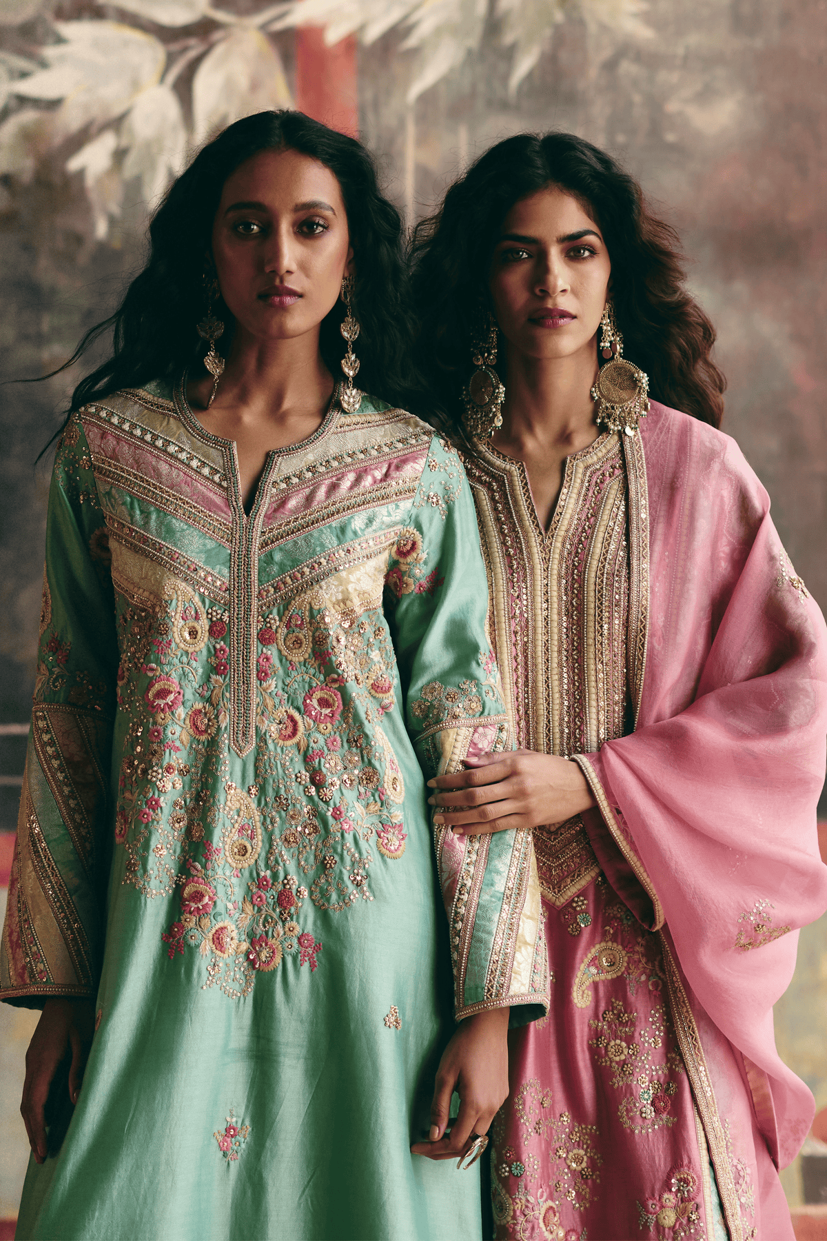 Cyan Hanky Kurta Set