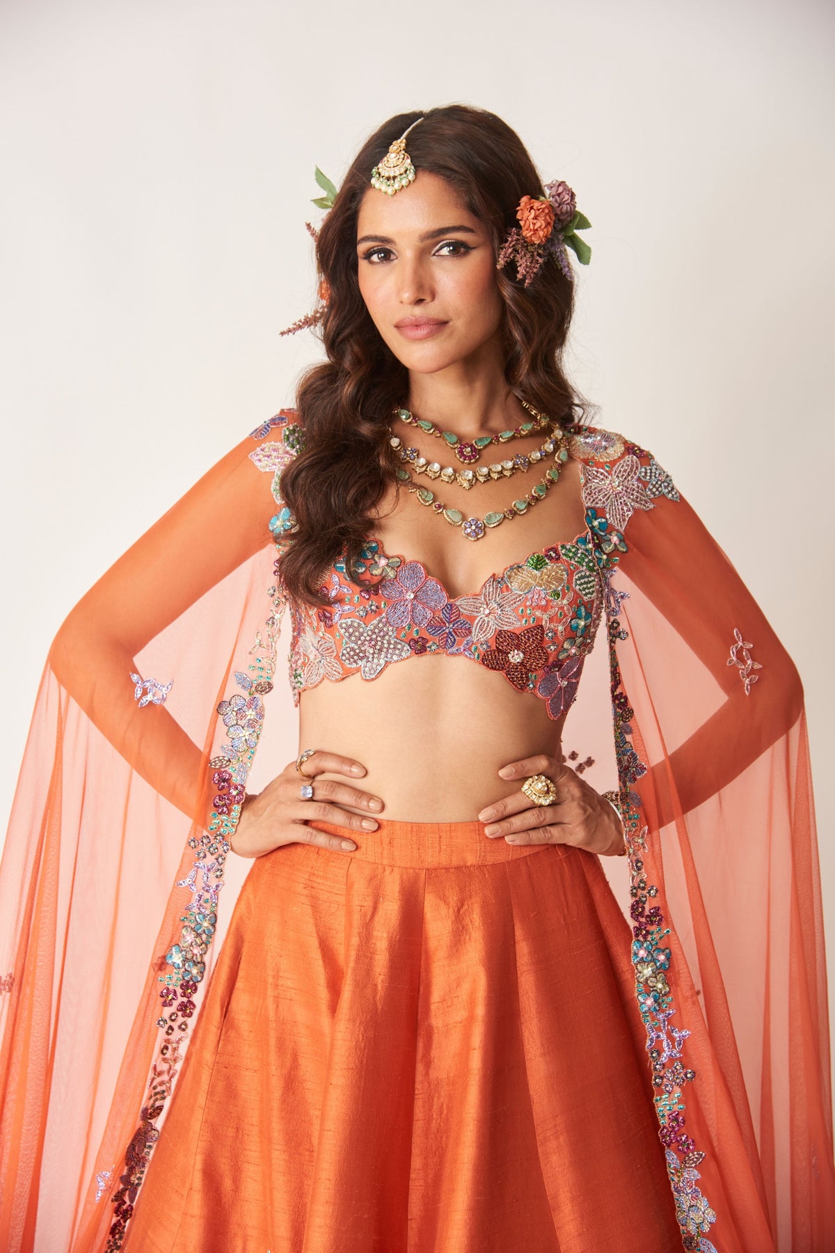 Valeria Raw Silk Lehenga Set