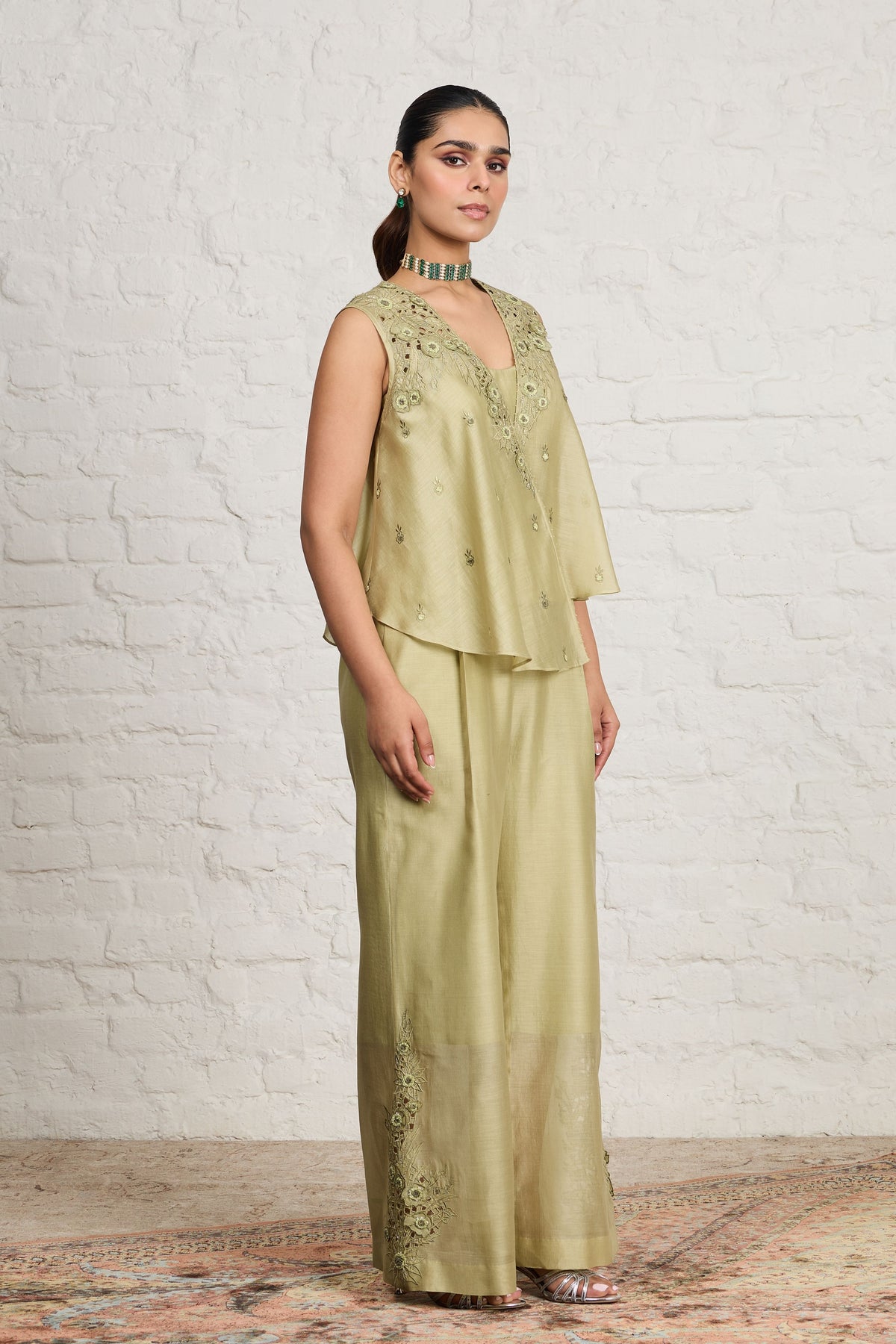 Bellu Green Jumpsuit